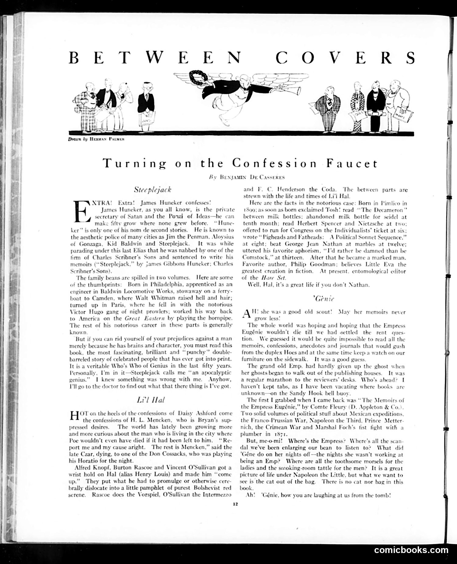 Judge — October 23, 1920 — page 12: Judge, 1920-10-23
