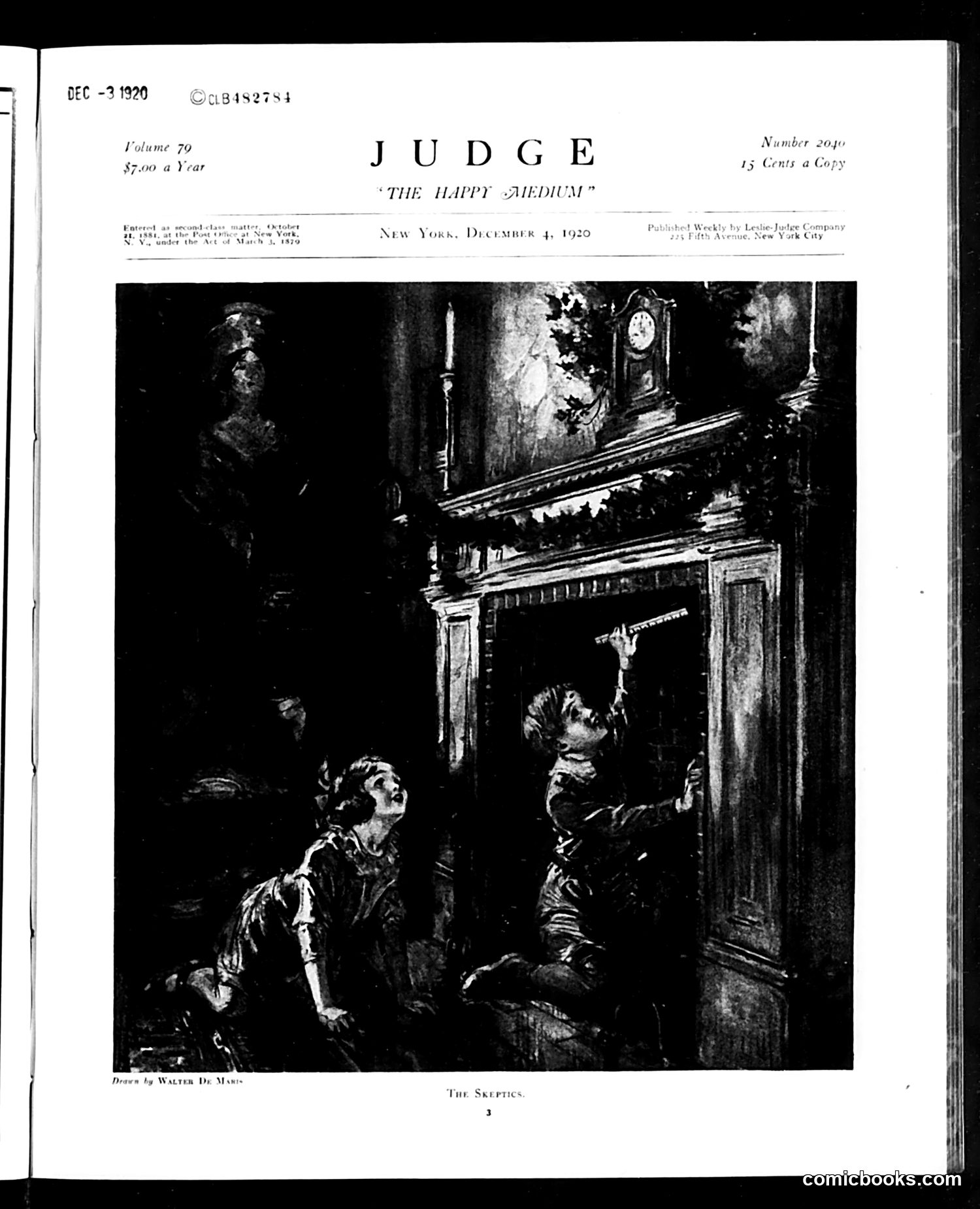 Judge — December 4, 1920 — page 3: Judge, 1920-12-04