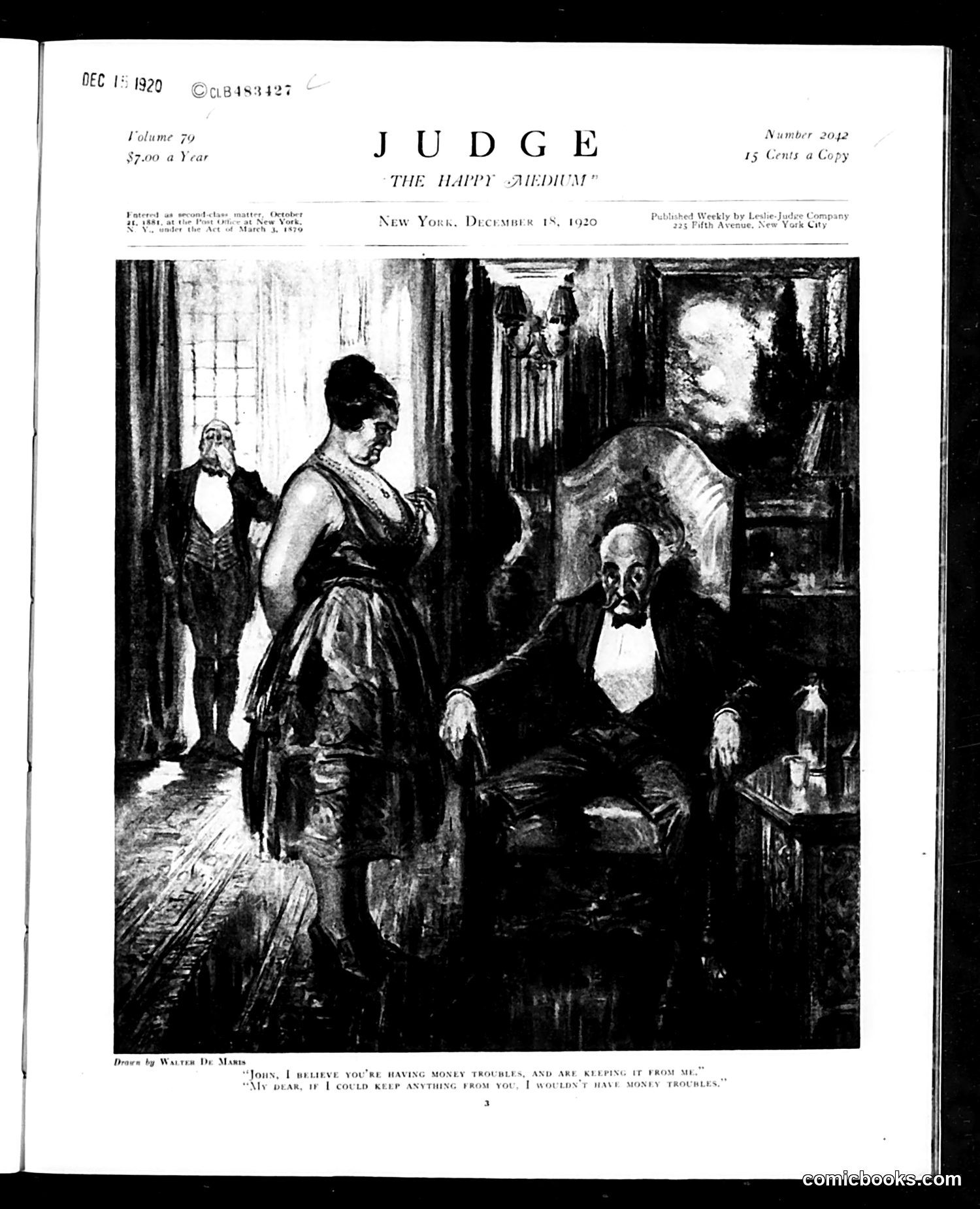 Judge — December 18, 1920 — page 3: Judge, 1920-12-18