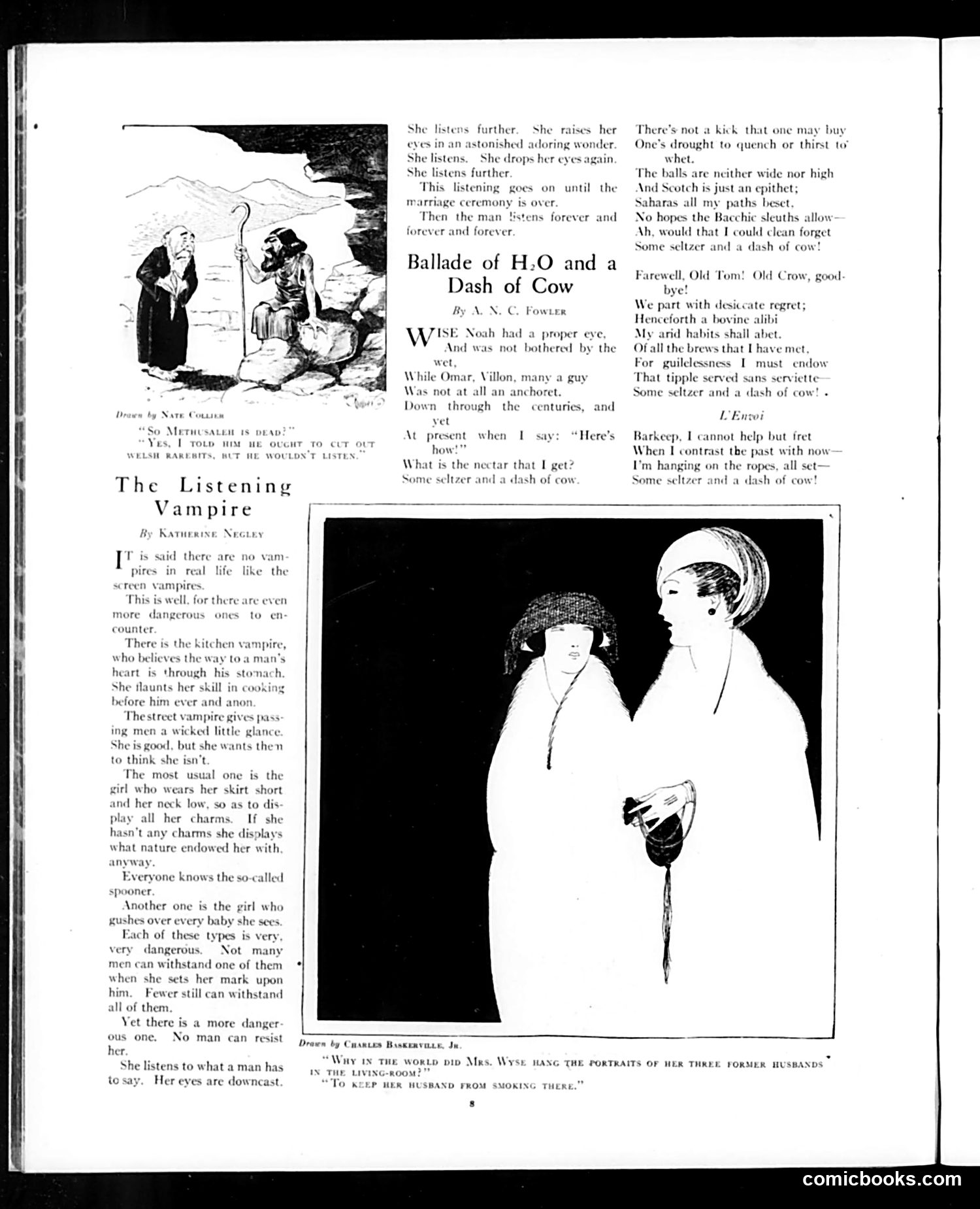 Judge — January 15, 1921 — page 8: Judge, 1921-01-15