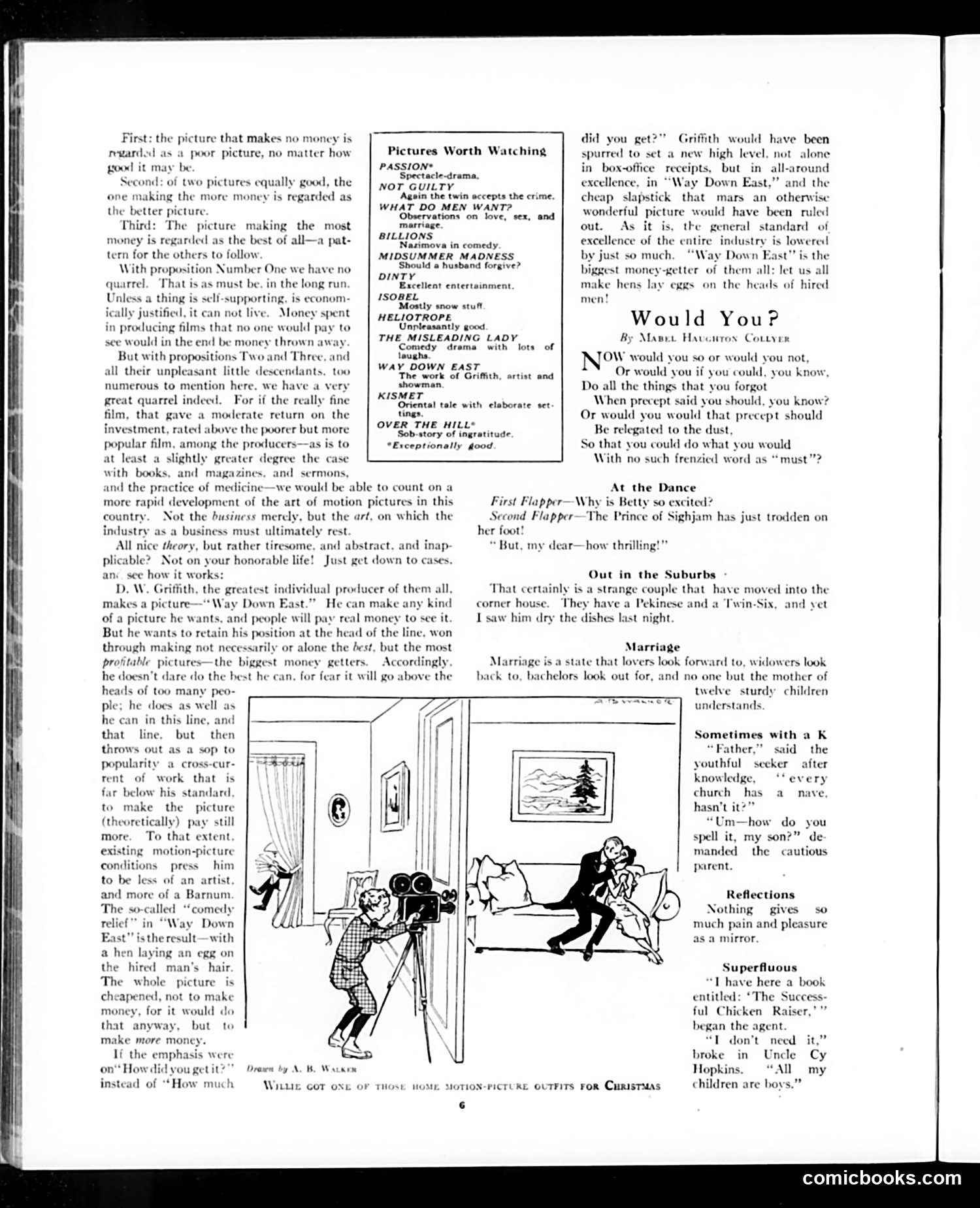 Judge — January 22, 1921 — page 6: Judge, 1921-01-22