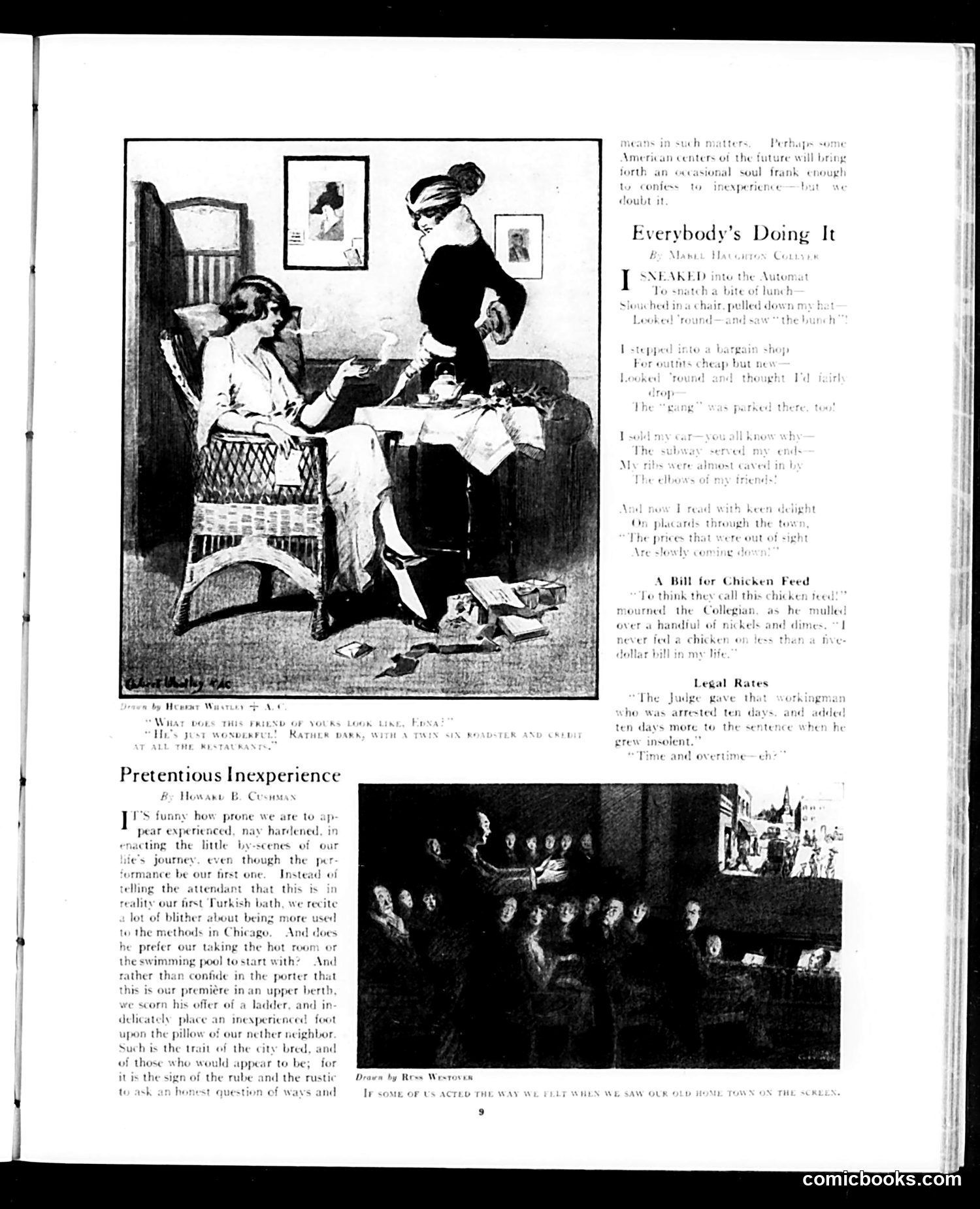 Judge — January 29, 1921 — page 9: Judge, 1921-01-29