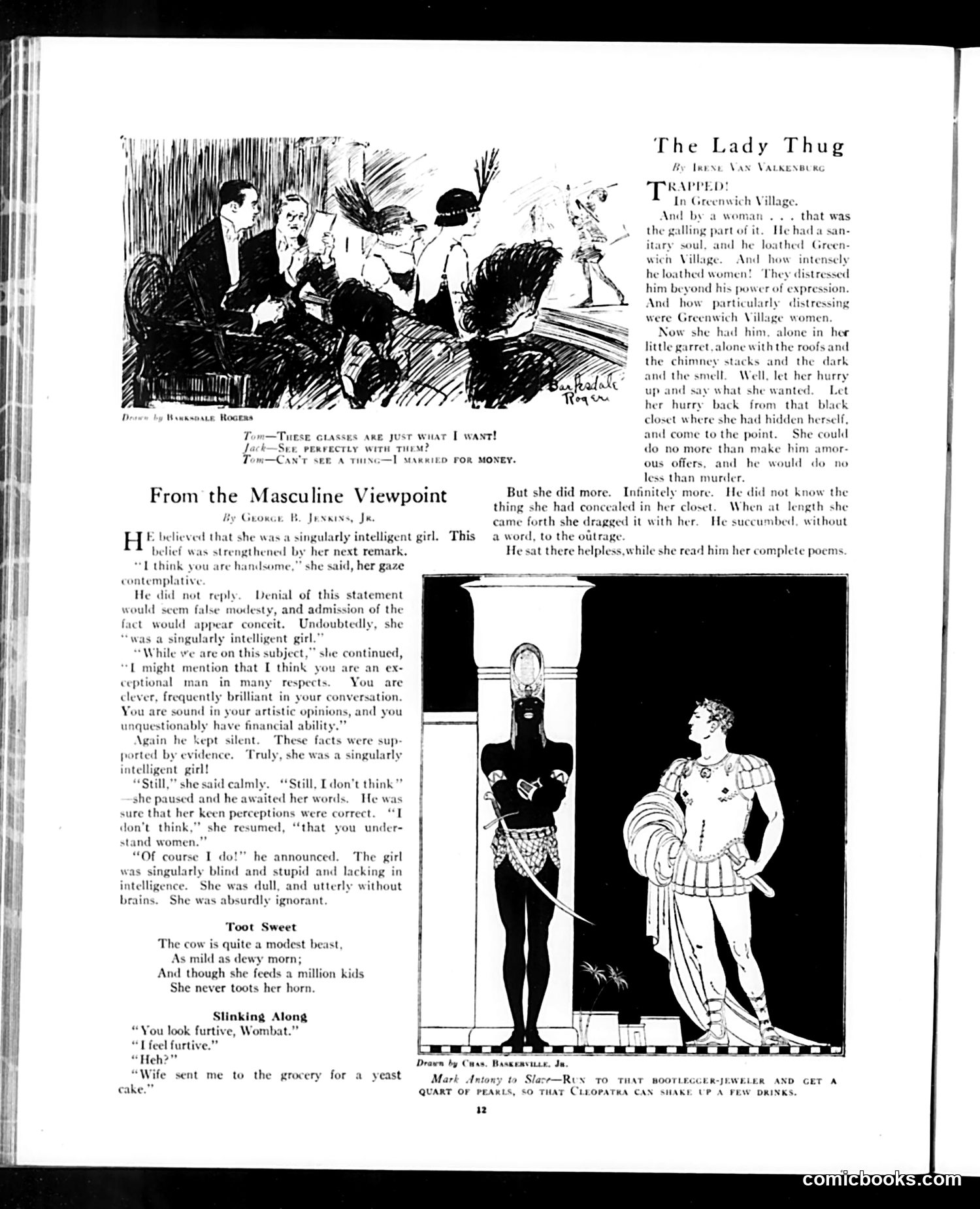 Judge — February 12, 1921 — page 12: Judge, 1921-02-12