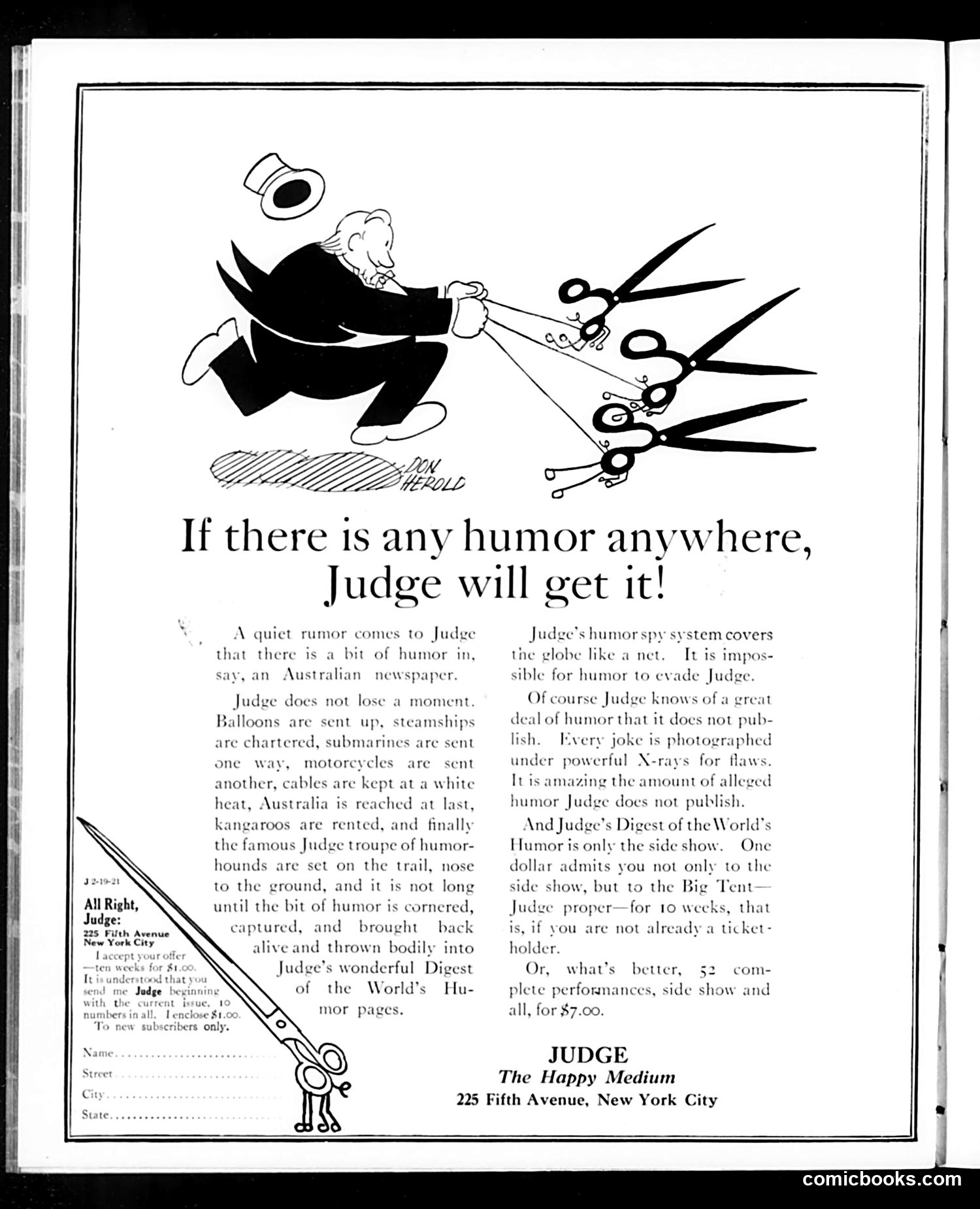 Judge — February 19, 1921 — page 2: Judge, 1921-02-19