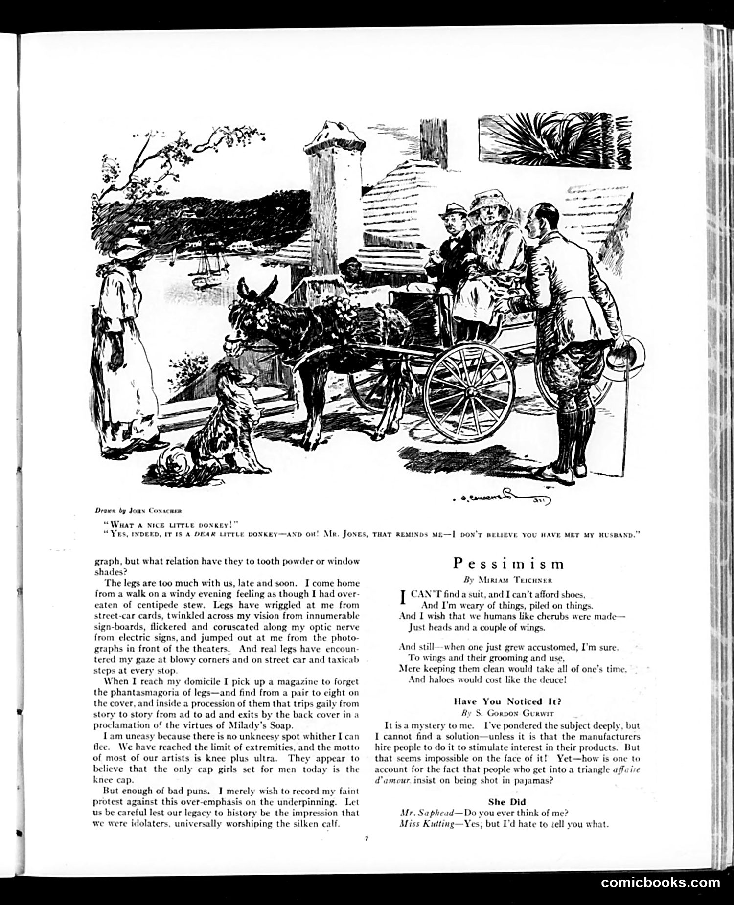 Judge — February 19, 1921 — page 7: Judge, 1921-02-19