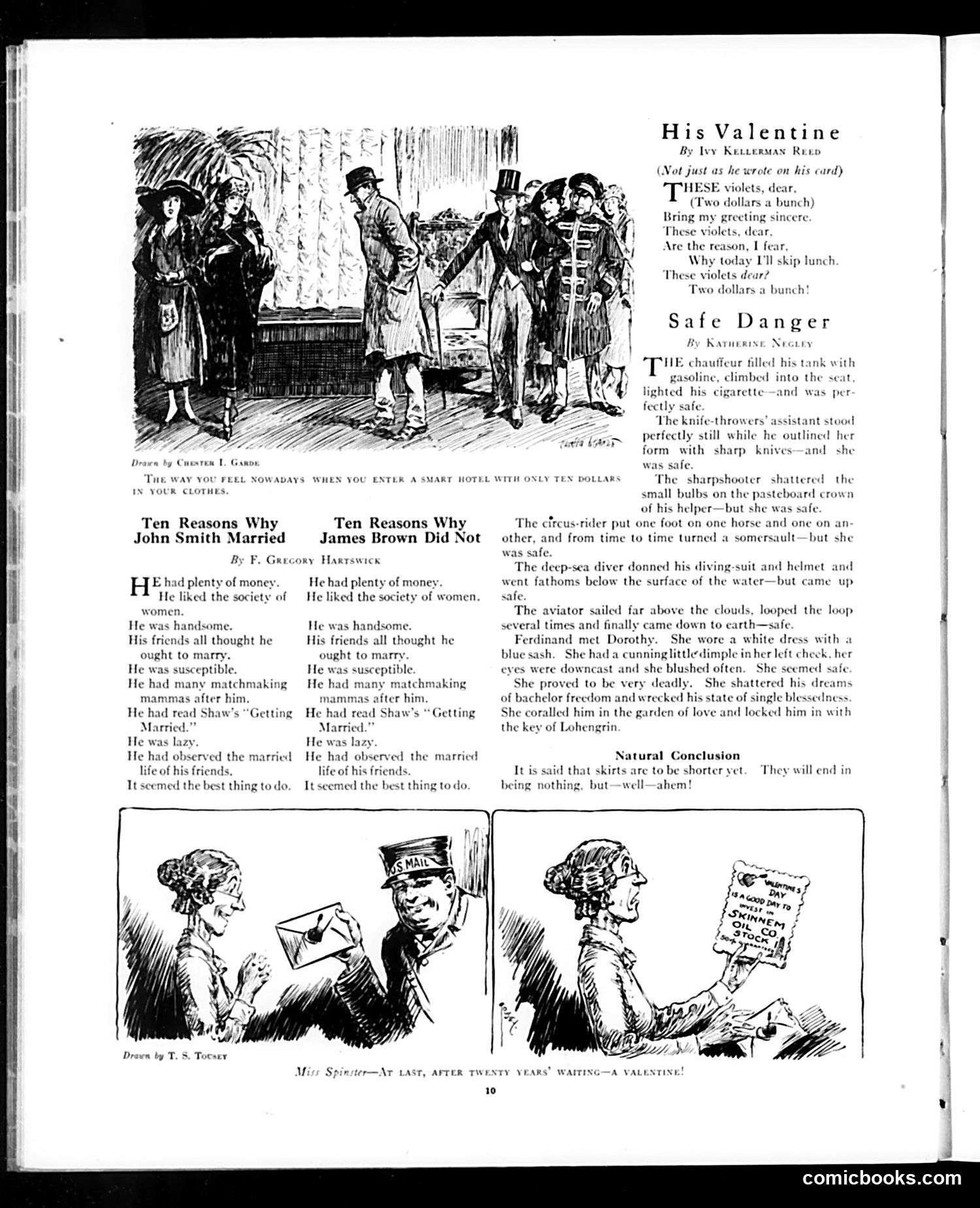 Judge — February 19, 1921 — page 10: Judge, 1921-02-19