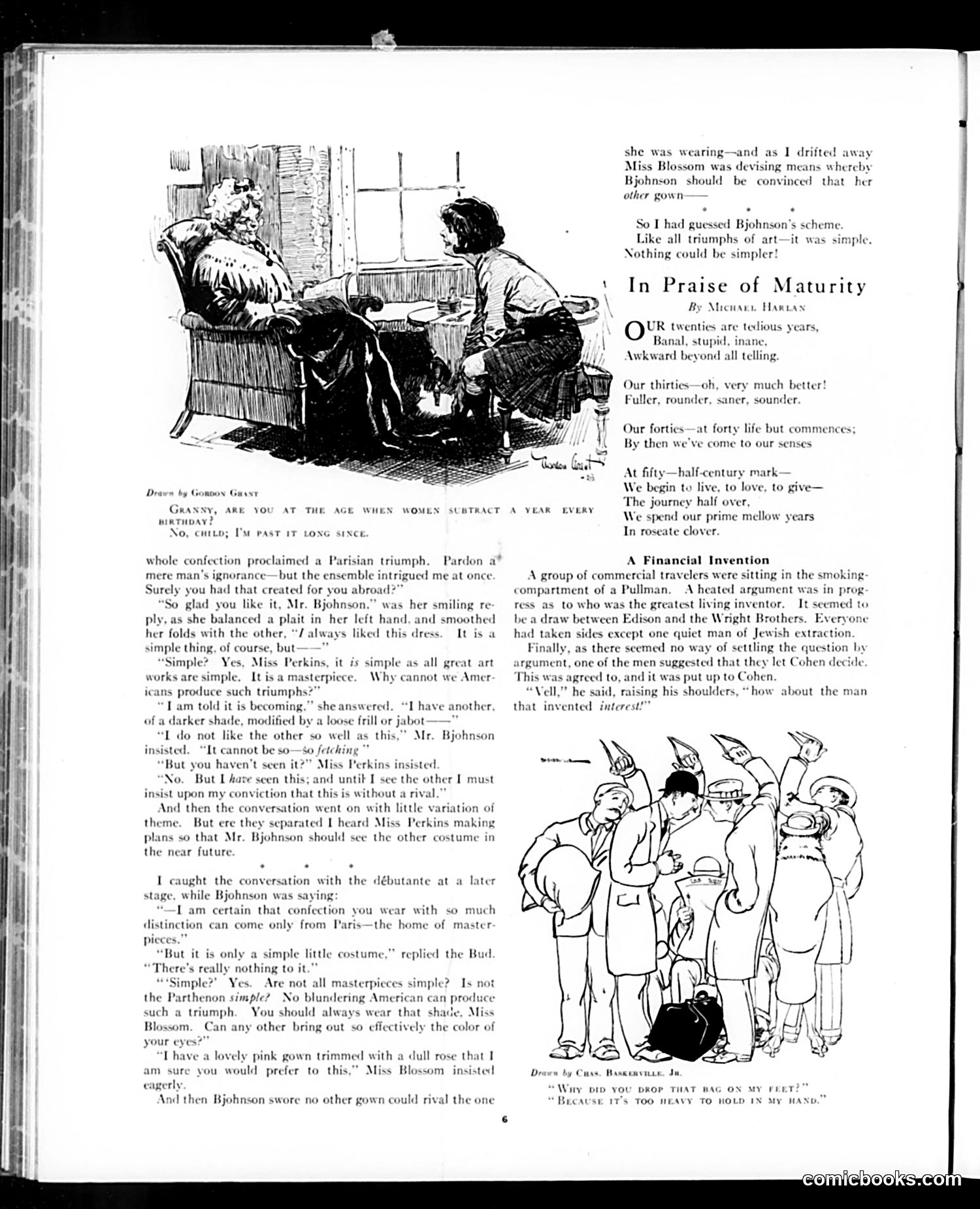 Judge — March 12, 1921 — page 6: Judge, 1921-03-12