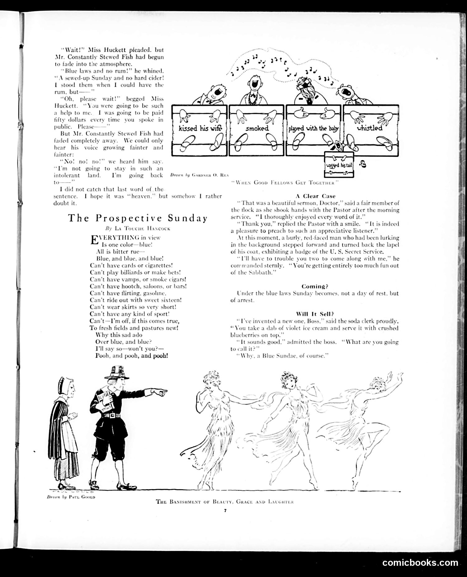 Judge — April 9, 1921 — page 7: Judge, 1921-04-09
