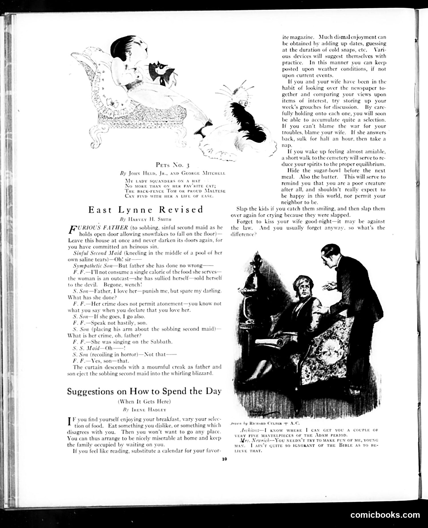 Judge — April 9, 1921 — page 10: Judge, 1921-04-09