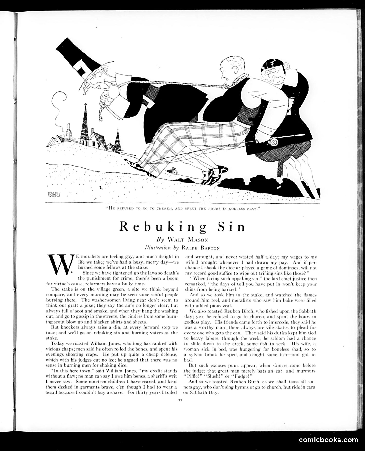 Judge — April 9, 1921 — page 11: Judge, 1921-04-09
