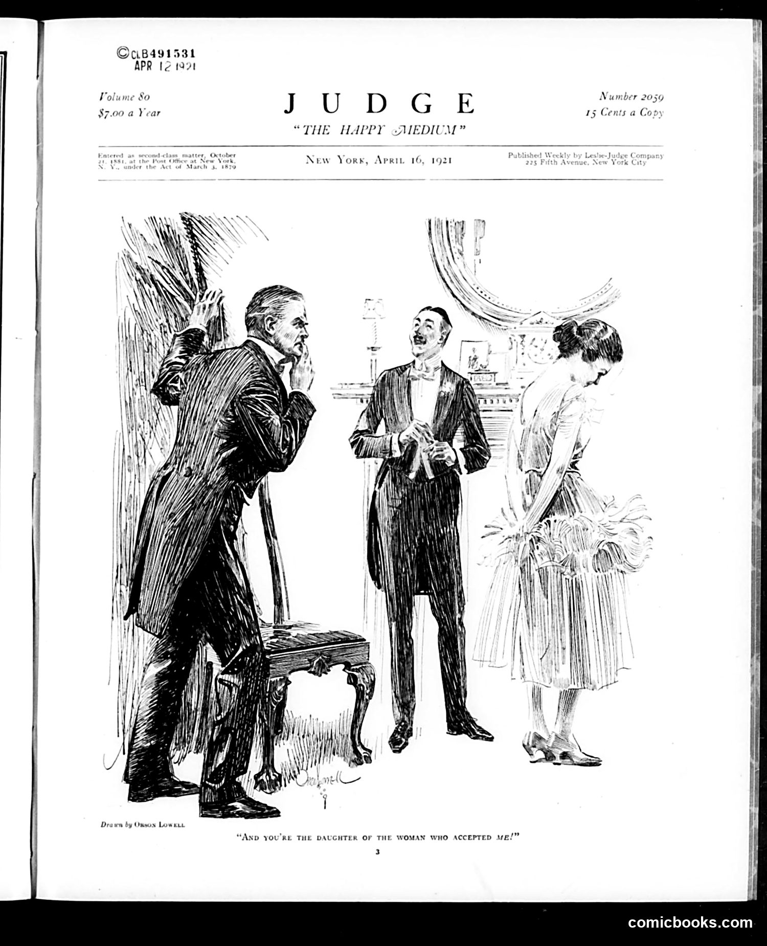 Judge — April 16, 1921 — page 3: Judge, 1921-04-16