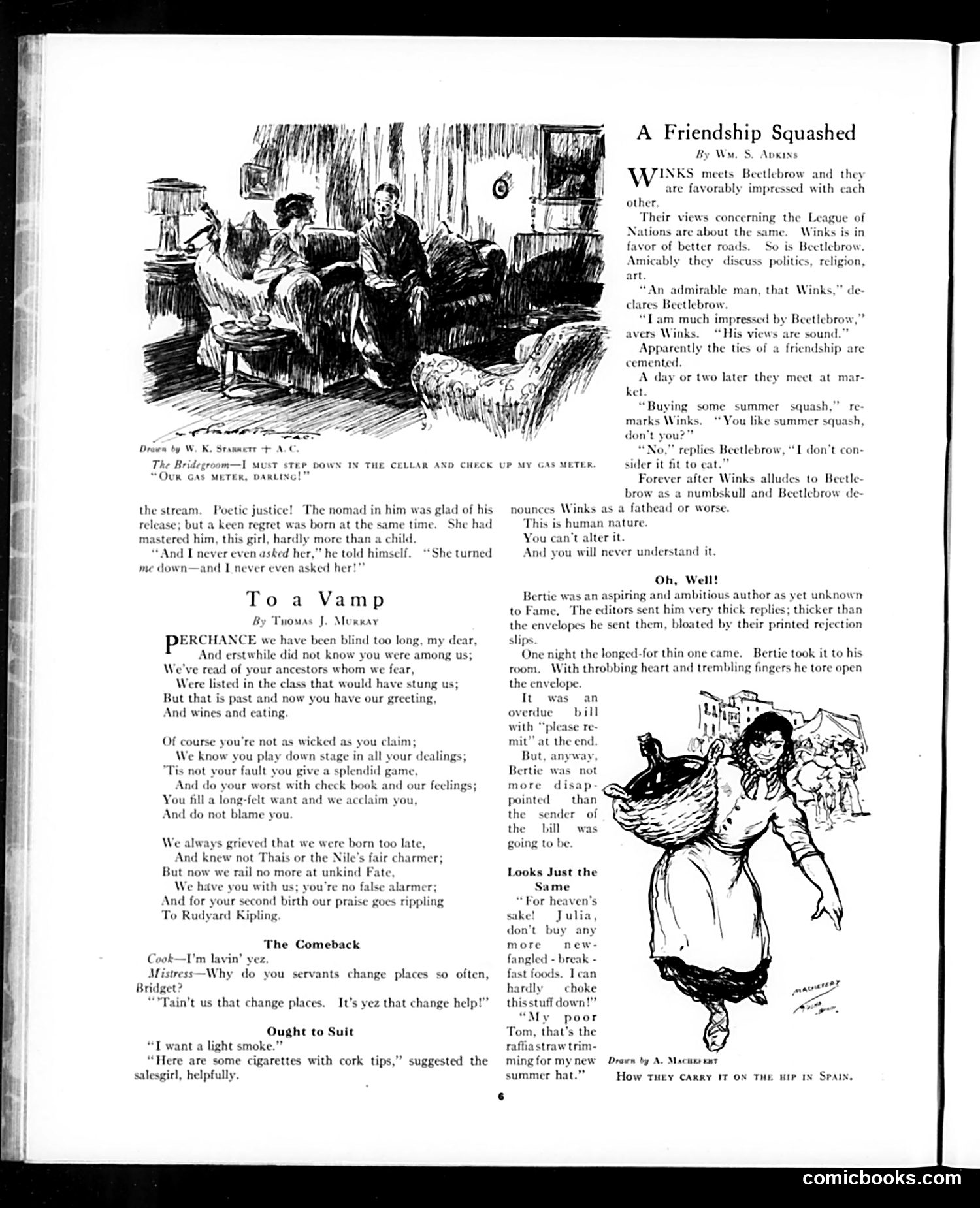 Judge — May 7, 1921 — page 6: Judge, 1921-05-07