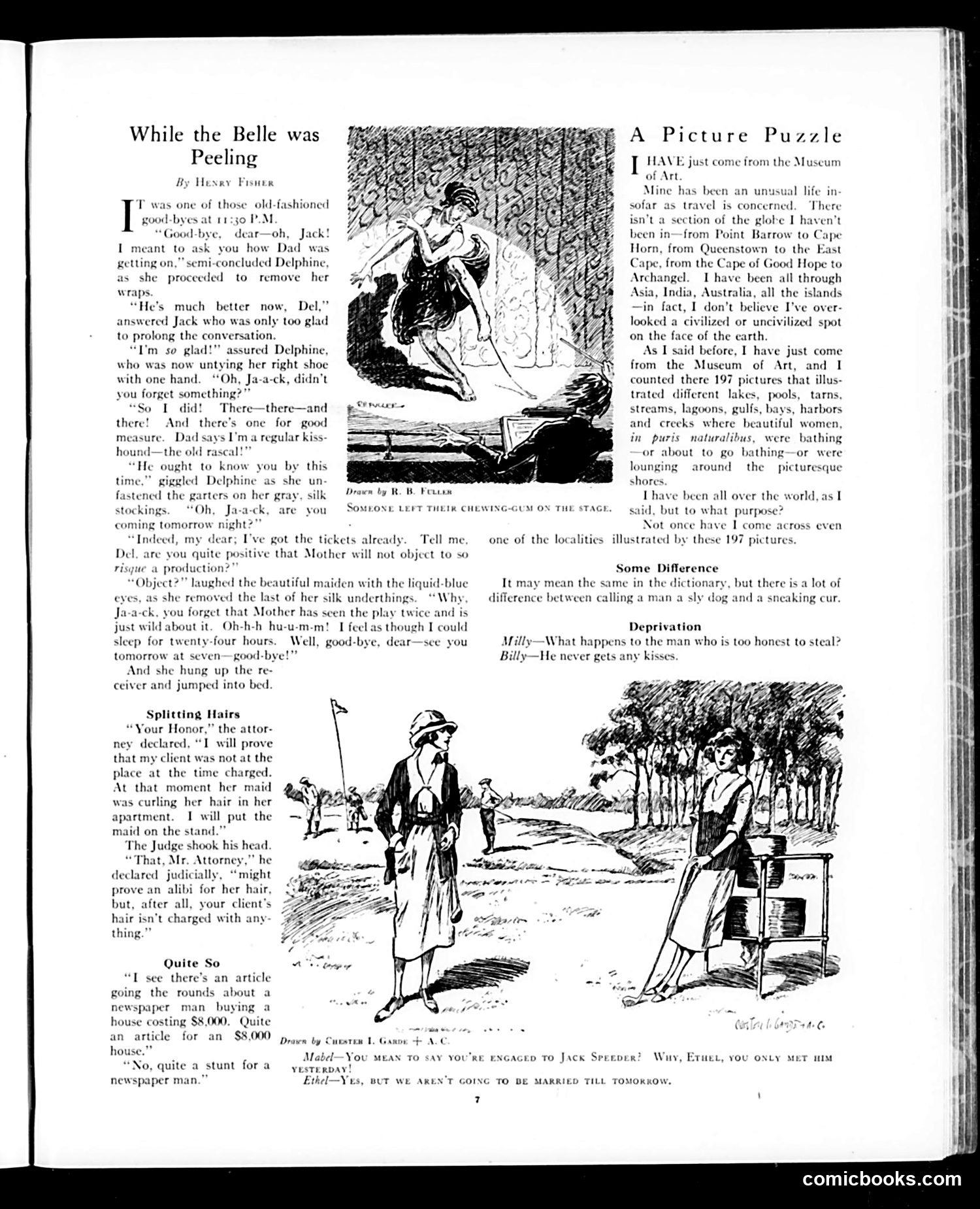 Judge — May 7, 1921 — page 7: Judge, 1921-05-07