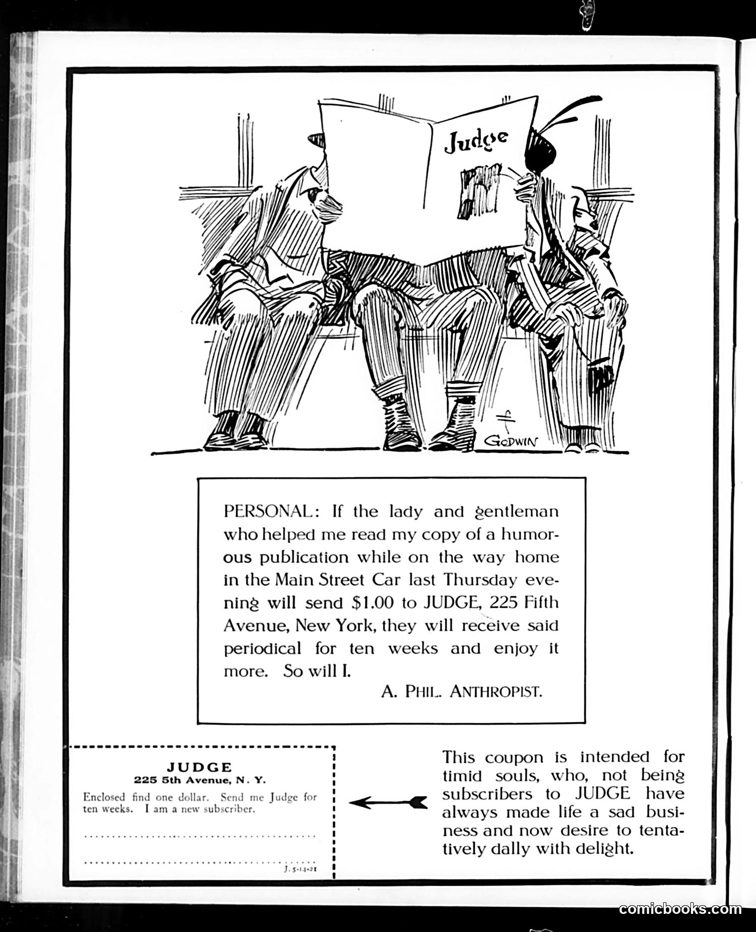 Judge — May 14, 1921 — page 2: Judge, 1921-05-14