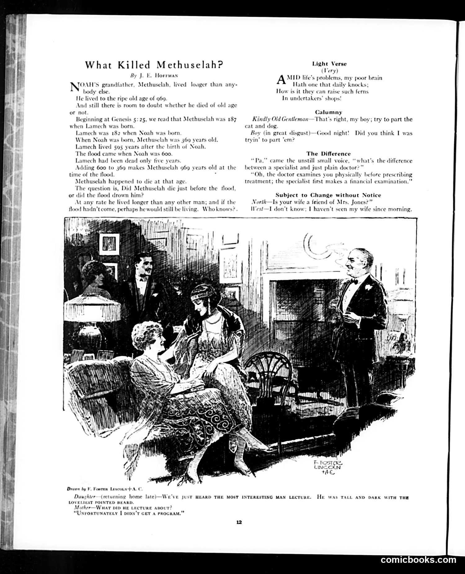 Judge — May 21, 1921 — page 12: Judge, 1921-05-21