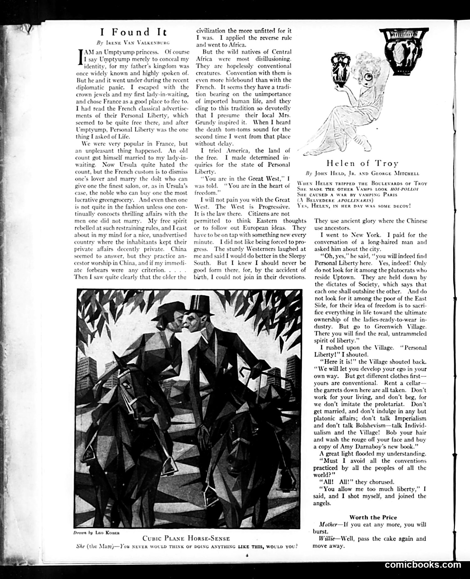 Judge — June 4, 1921 — page 8: Judge, 1921-06-04