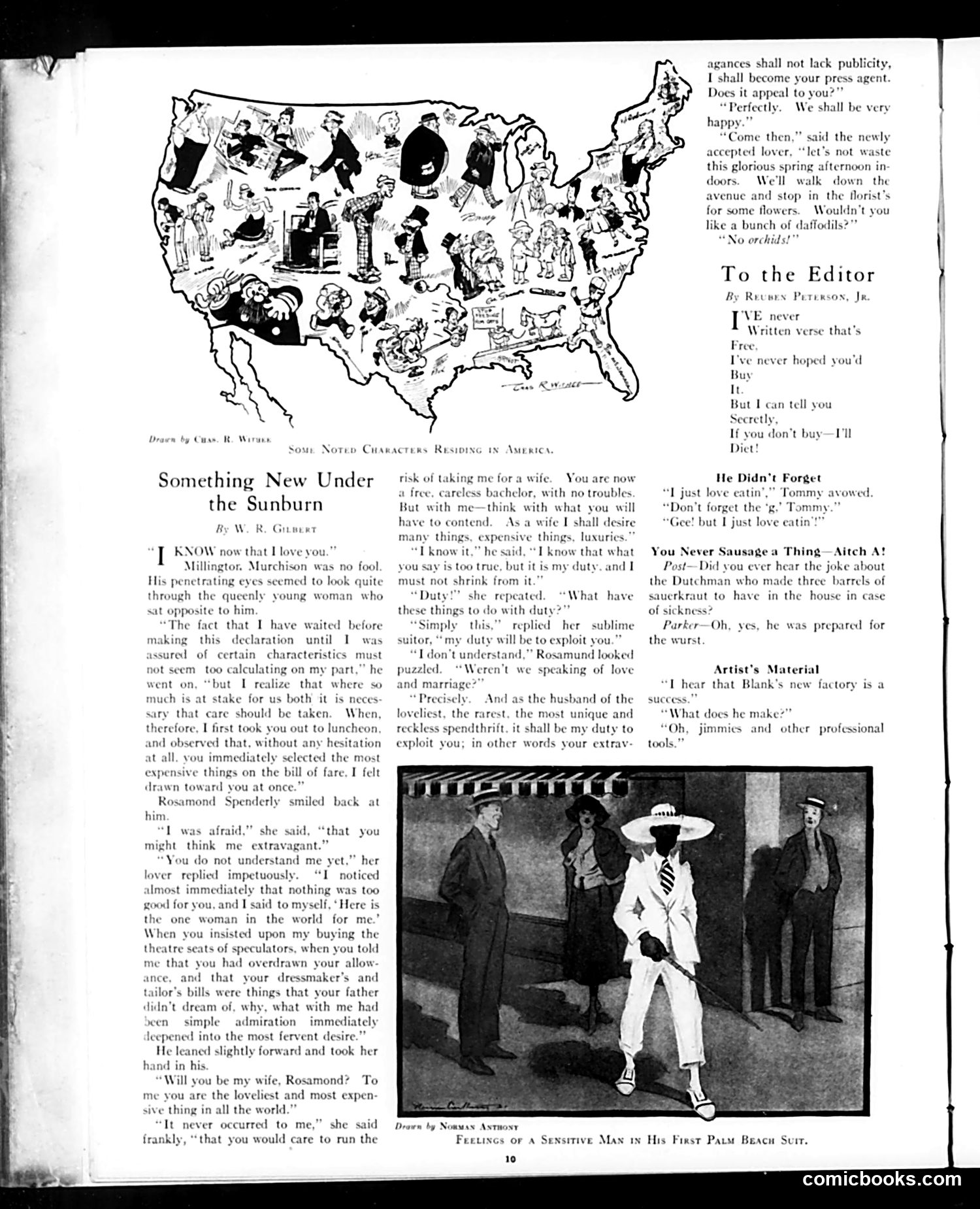 Judge — June 4, 1921 — page 10: Judge, 1921-06-04
