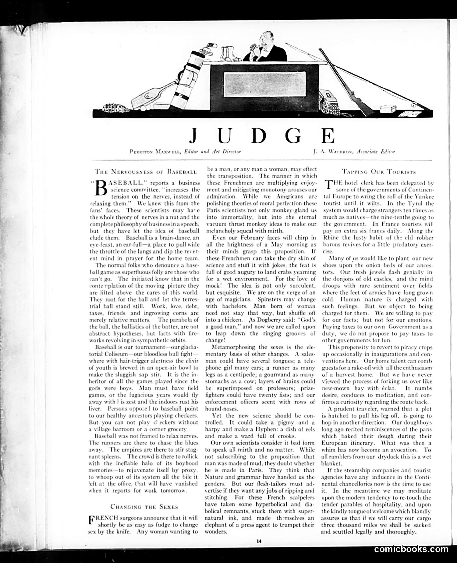 Judge — June 11, 1921 — page 14: Judge, 1921-06-11