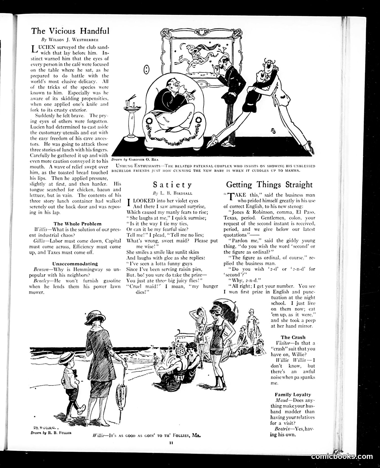 Judge — June 18, 1921 — page 11: Judge, 1921-06-18