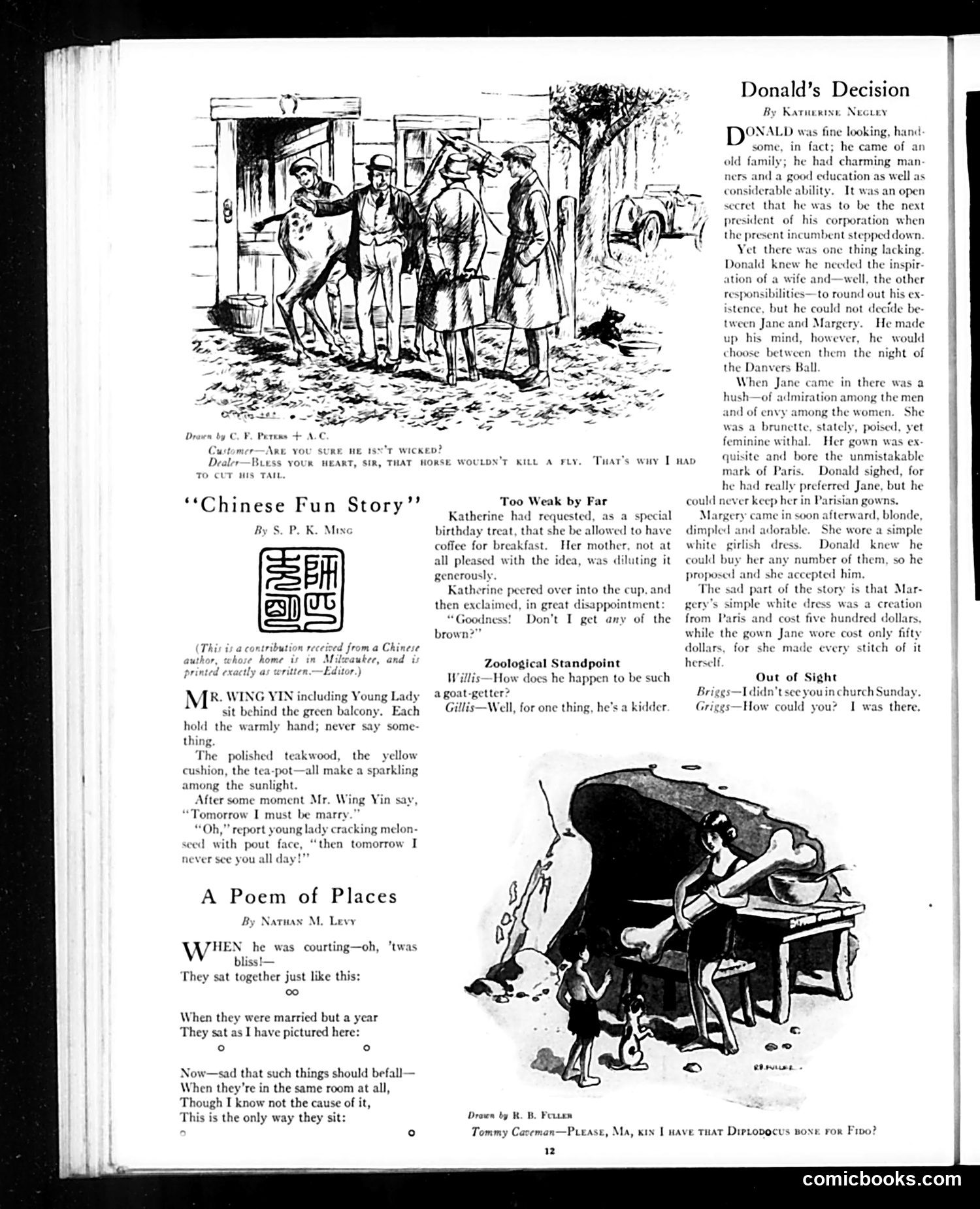 Judge — June 25, 1921 — page 12: Judge, 1921-06-25