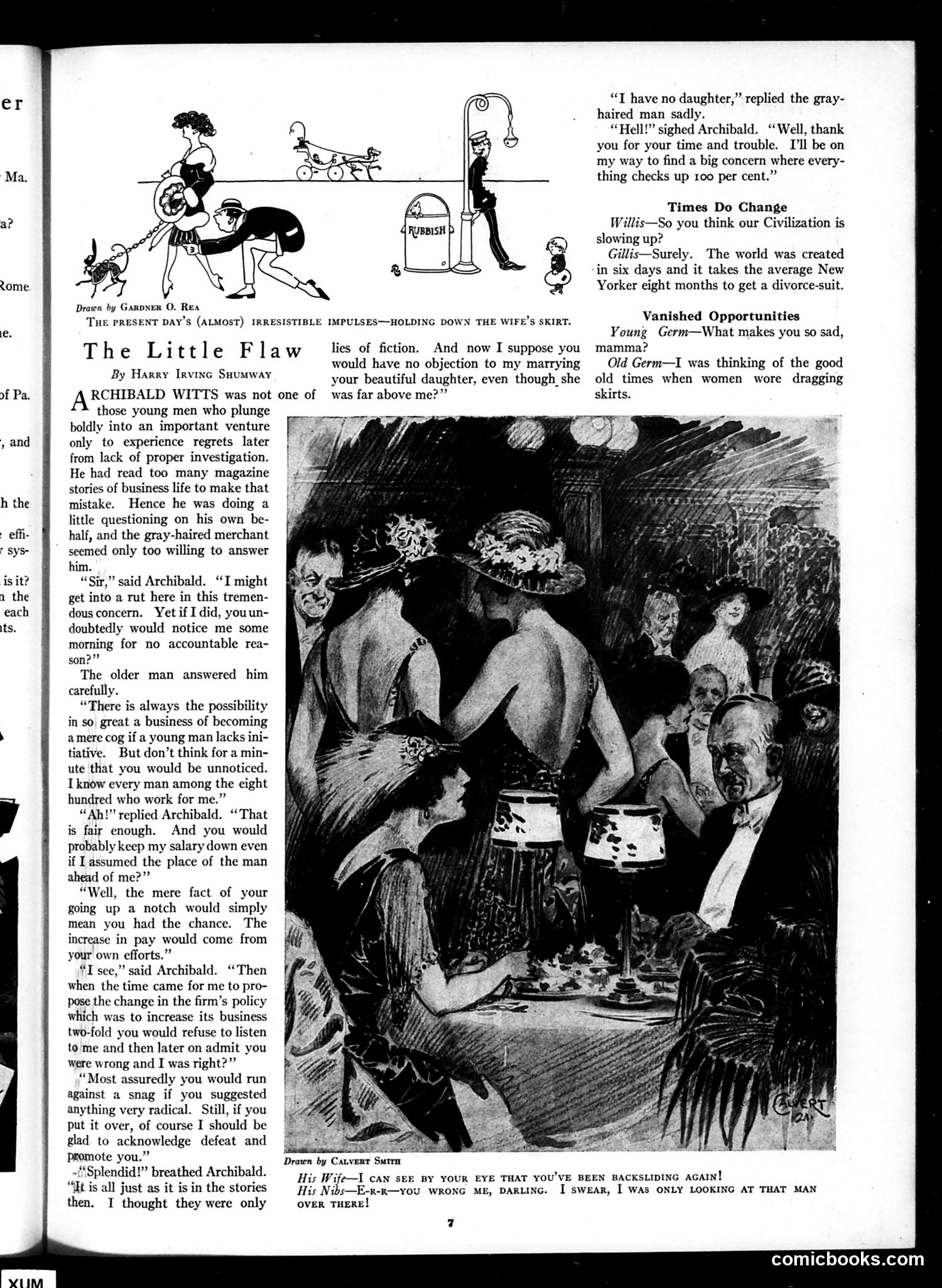 Judge — July 9, 1921 — page 7: Judge, 1921-07-09