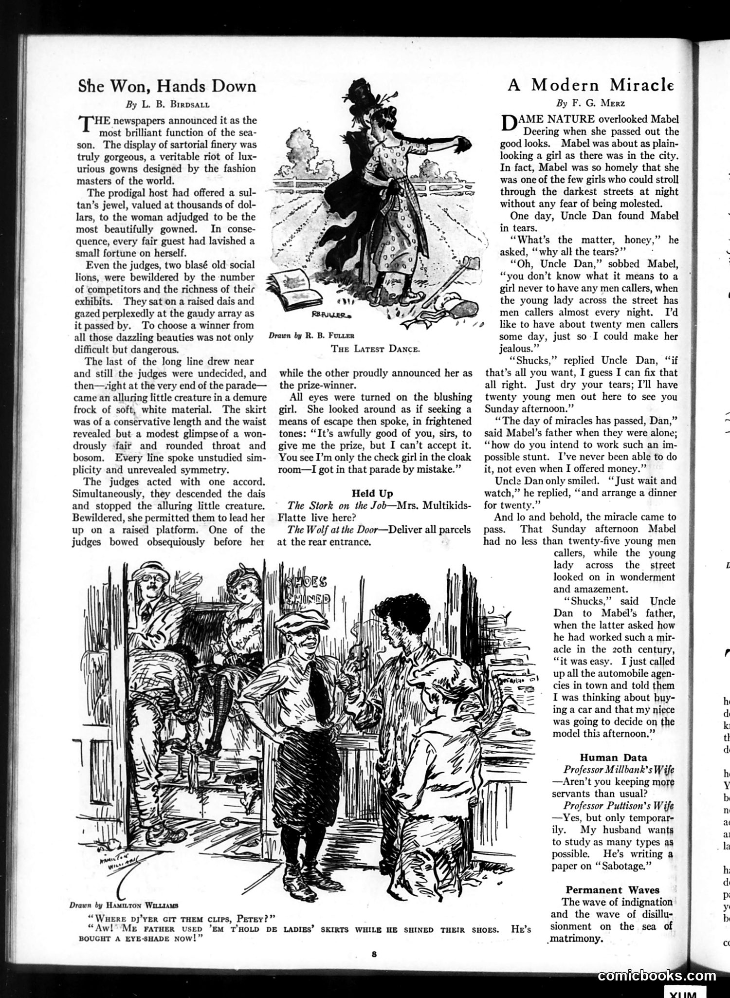 Judge — July 9, 1921 — page 8: Judge, 1921-07-09