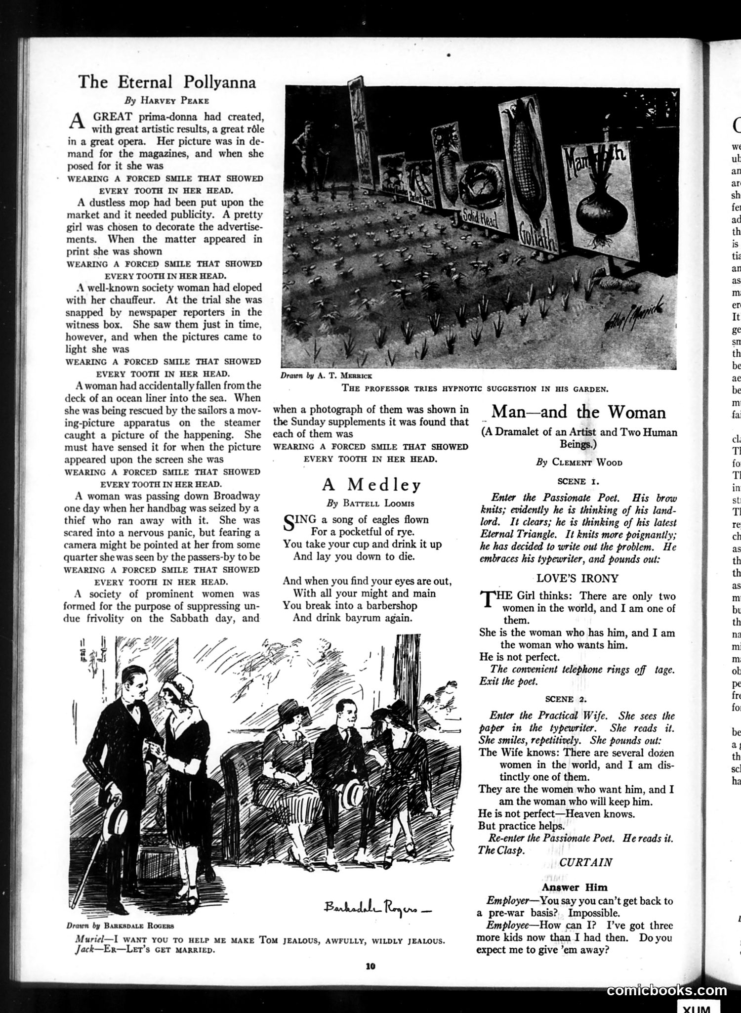 Judge — July 9, 1921 — page 10: Judge, 1921-07-09
