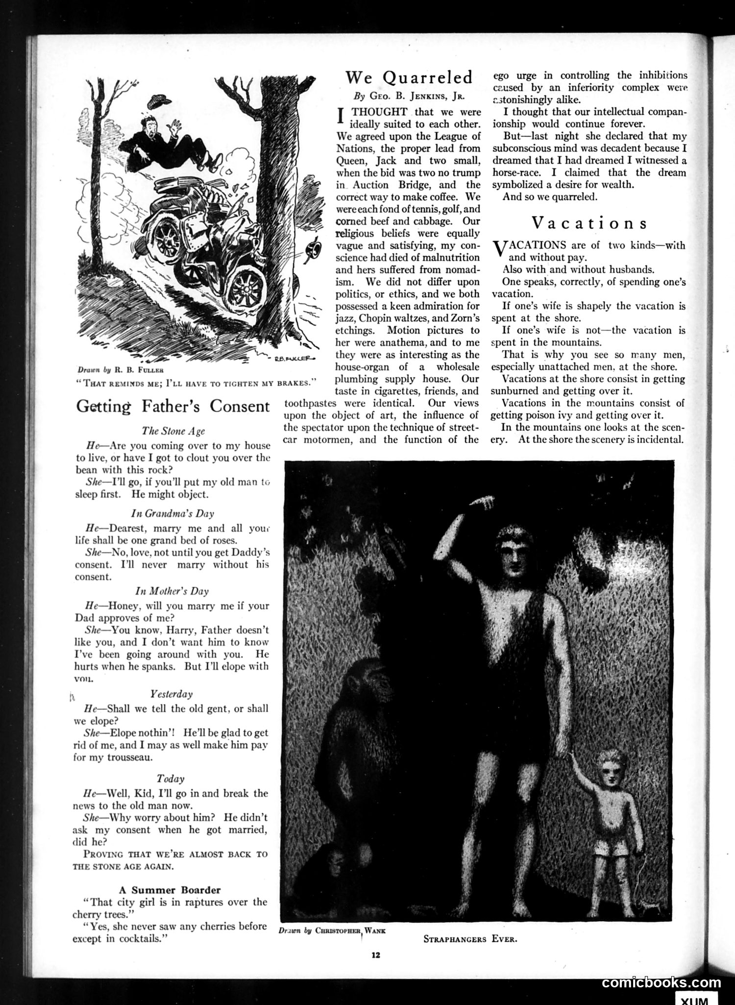 Judge — July 9, 1921 — page 12: Judge, 1921-07-09