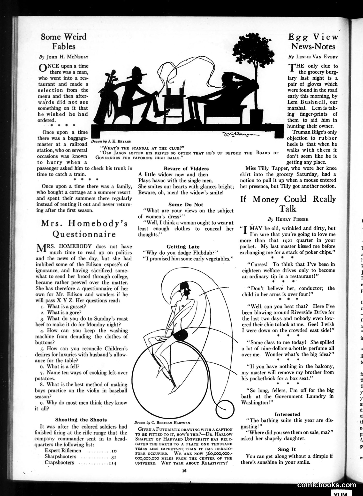 Judge — July 9, 1921 — page 16: Judge, 1921-07-09
