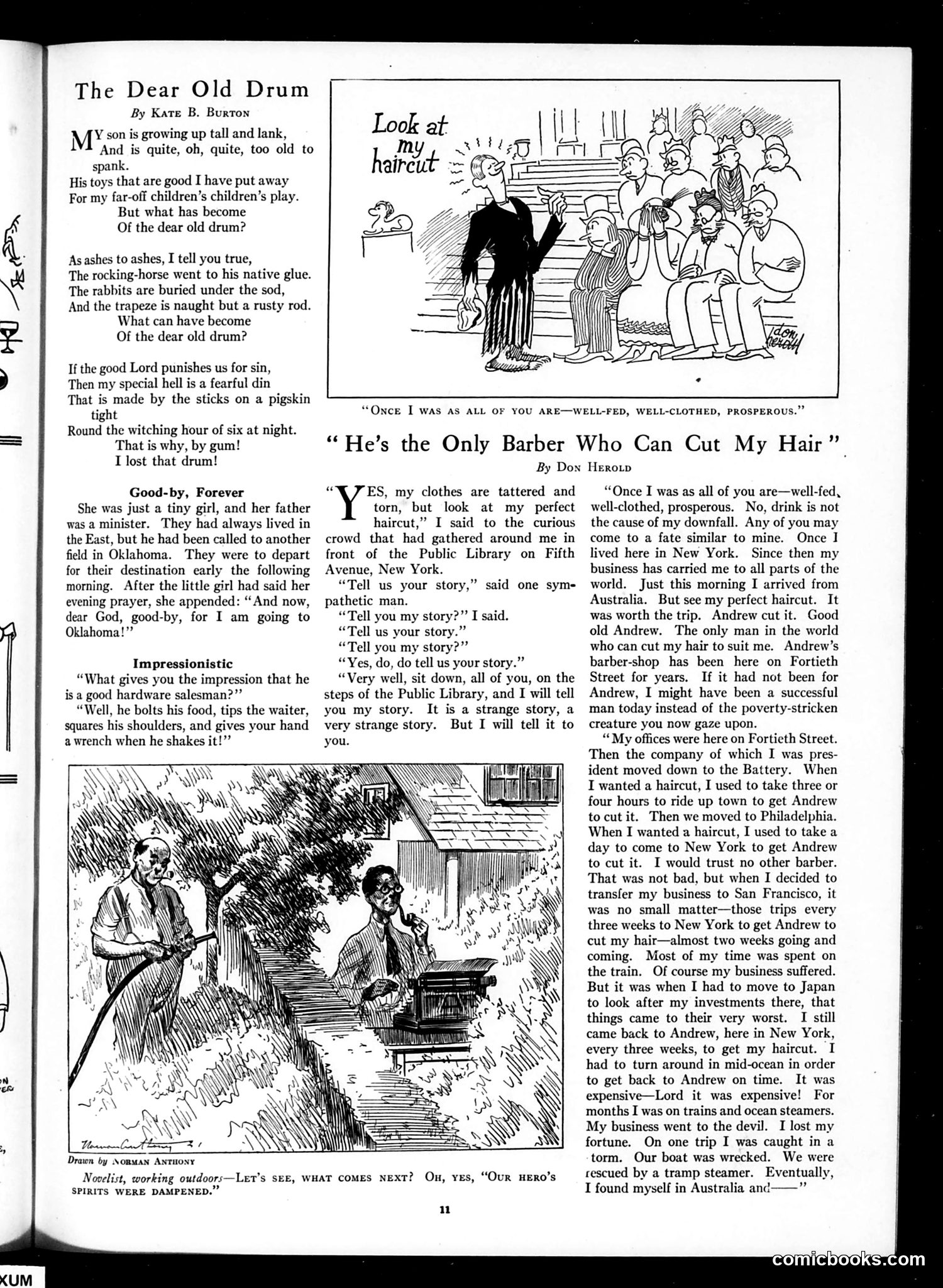 Judge — July 16, 1921 — page 11: Judge, 1921-07-16