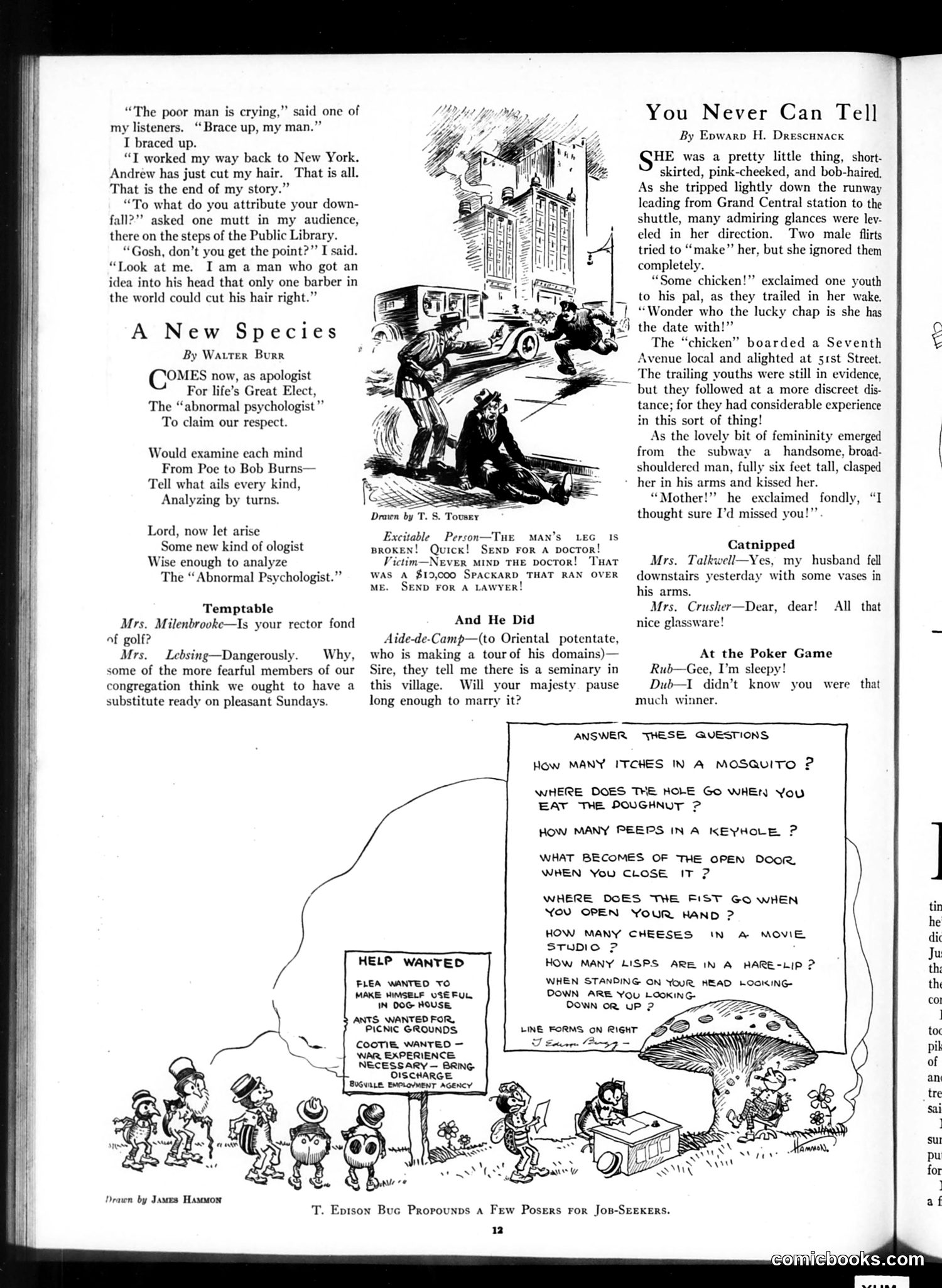 Judge — July 16, 1921 — page 12: Judge, 1921-07-16