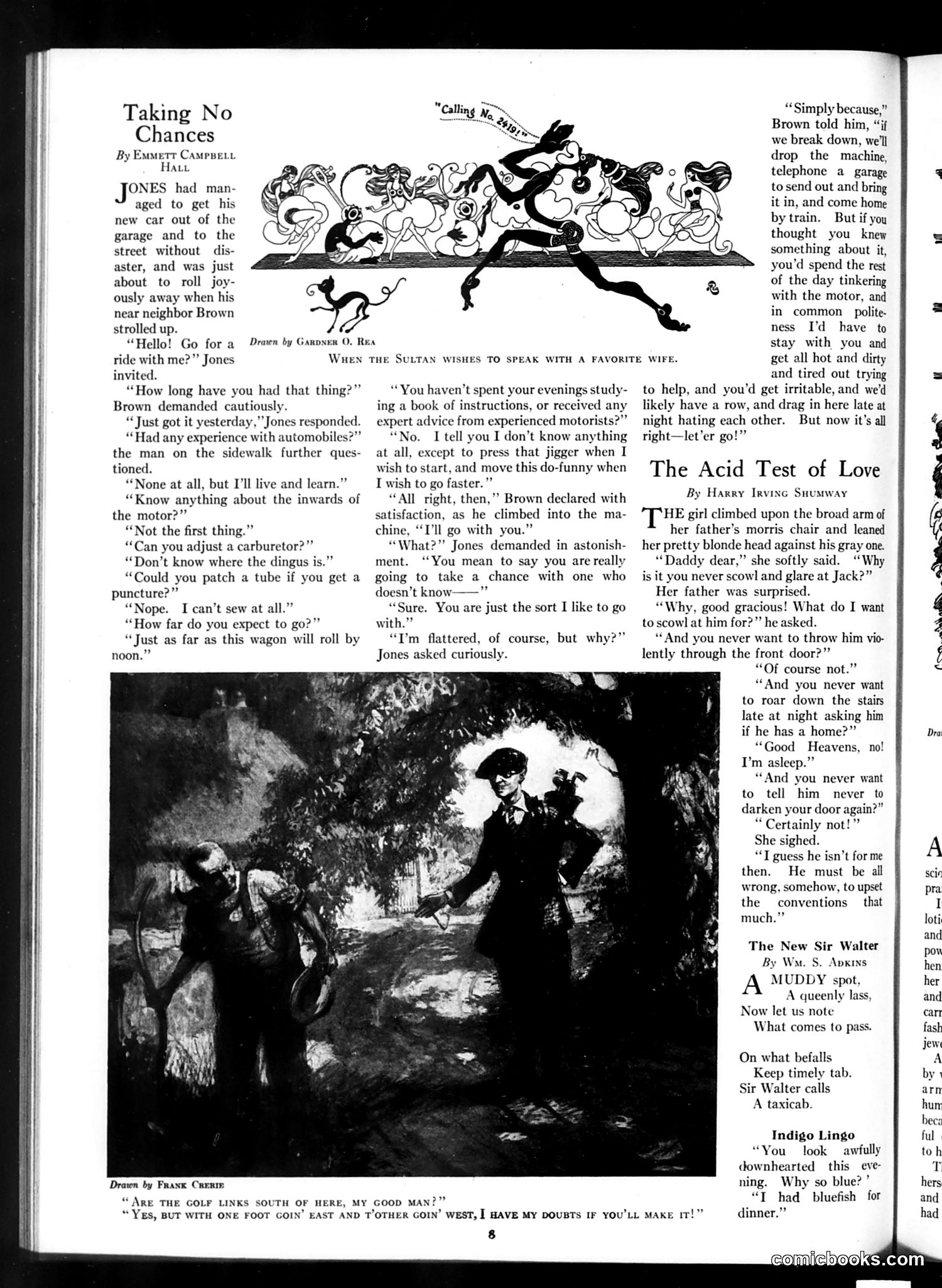 Judge — July 23, 1921 — page 8: Judge, 1921-07-23