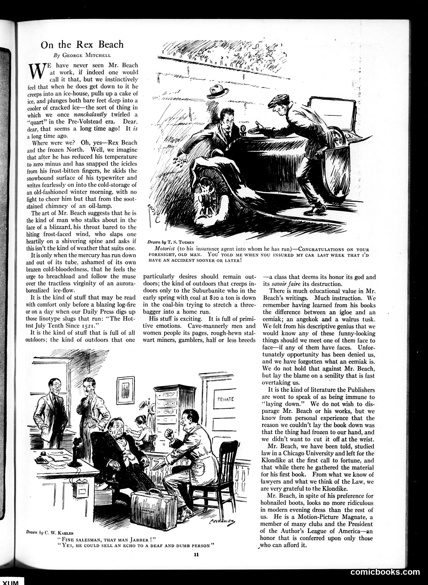Judge — July 23, 1921 — page 11: Judge, 1921-07-23