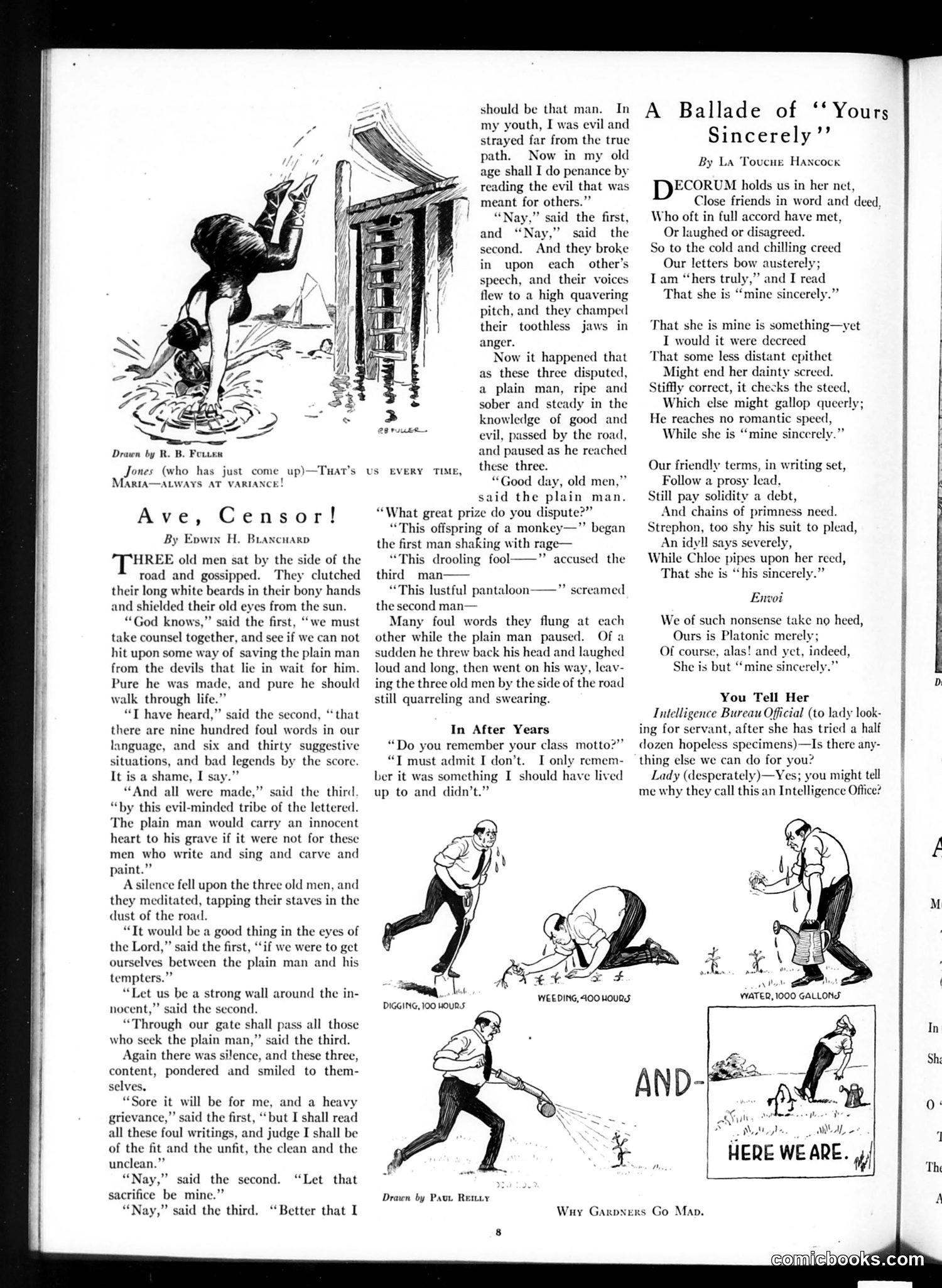 Judge — July 30, 1921 — page 8: Judge, 1921-07-30