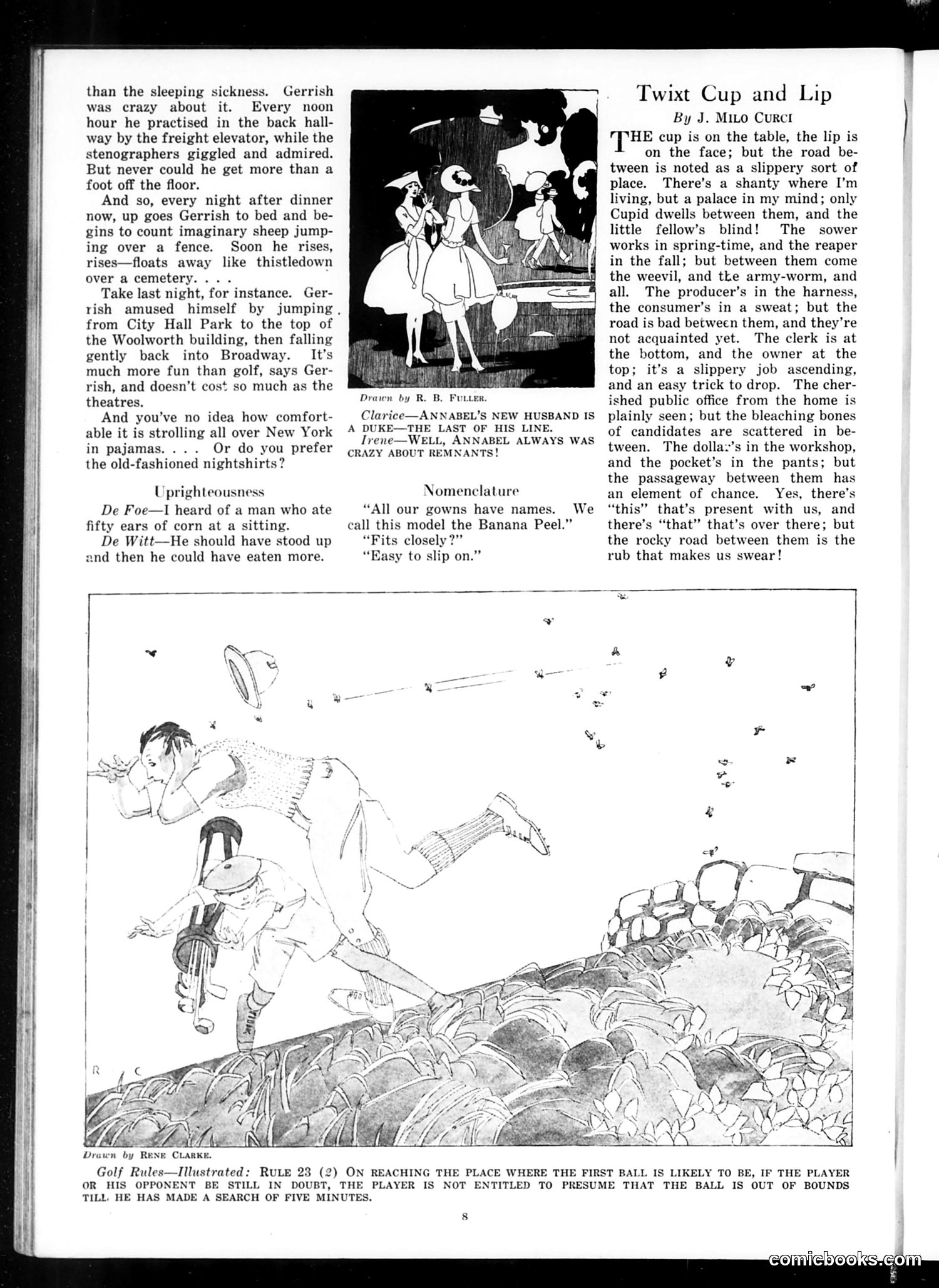 Judge — August 13, 1921 — page 8: Judge, 1921-08-13