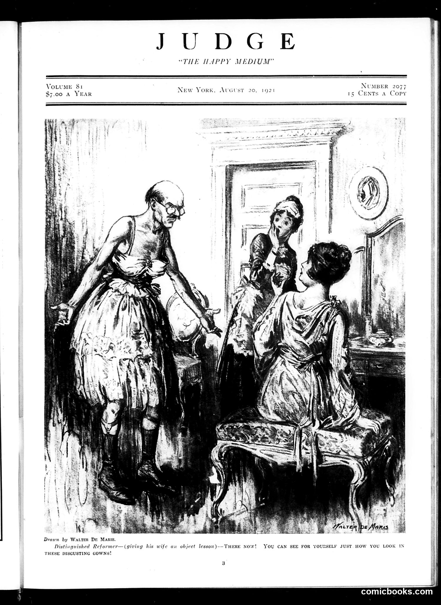 Judge — August 20, 1921 — page 3: Judge, 1921-08-20