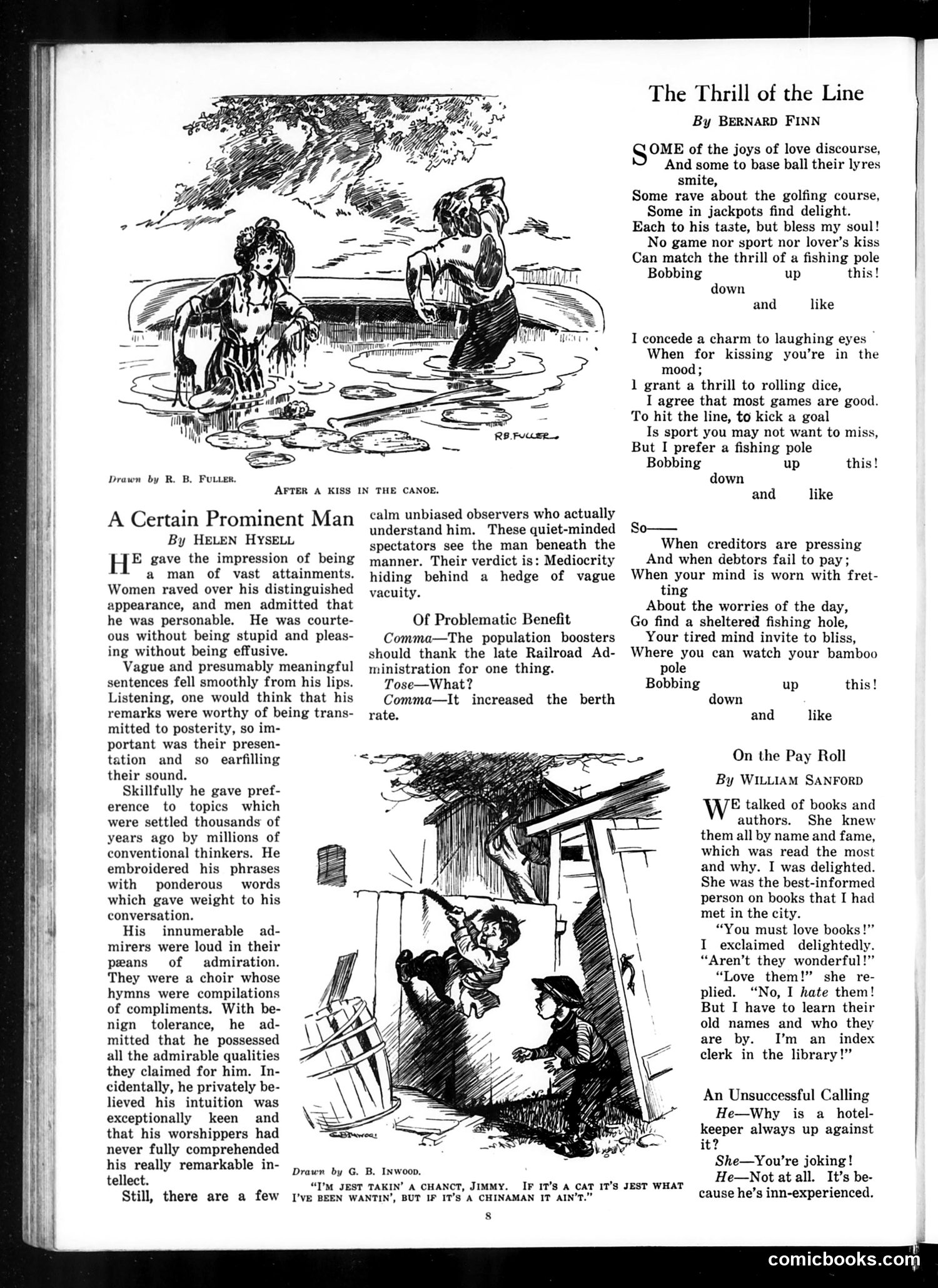 Judge — August 20, 1921 — page 8: Judge, 1921-08-20