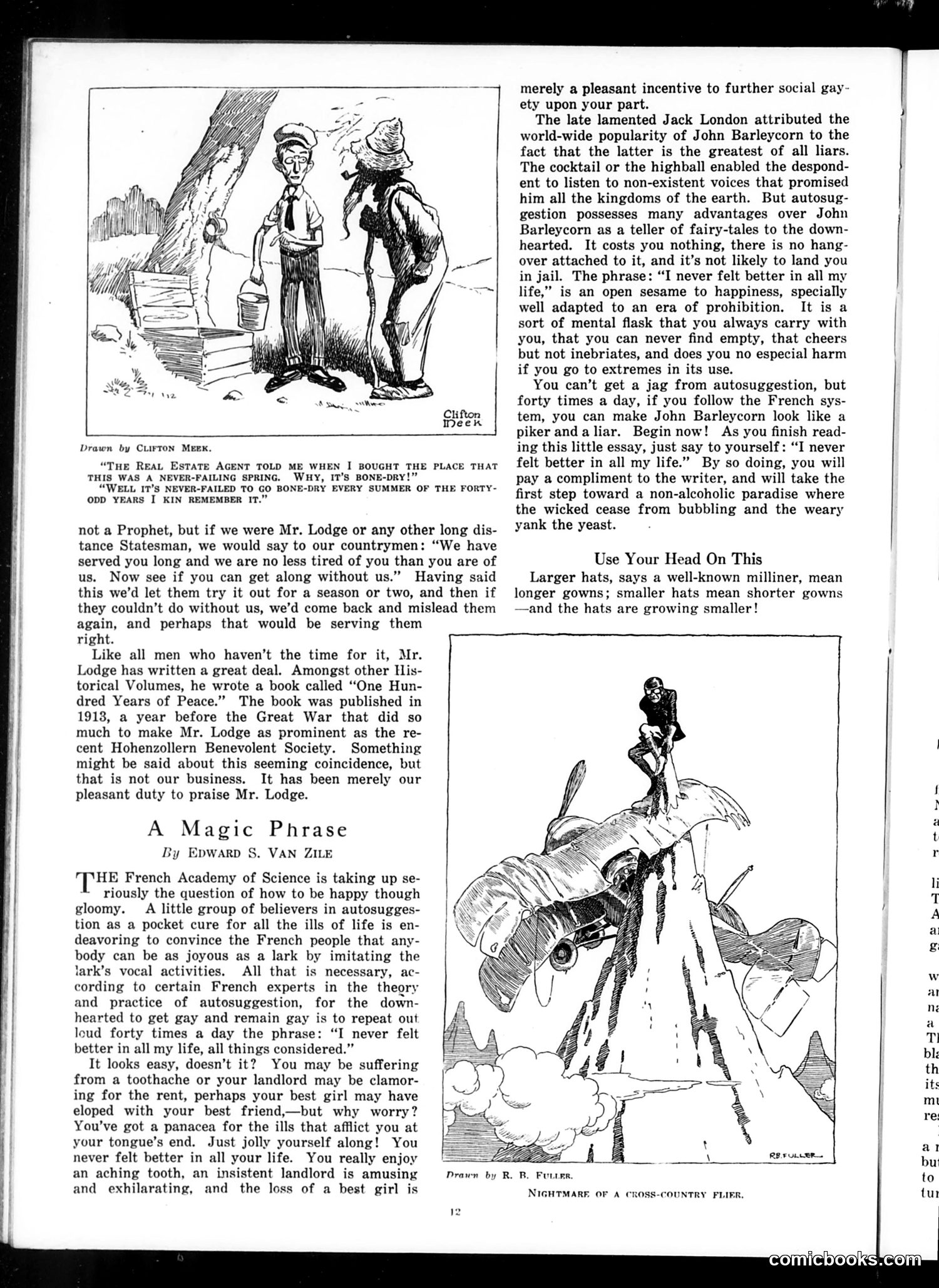 Judge — August 27, 1921 — page 12: Judge, 1921-08-27