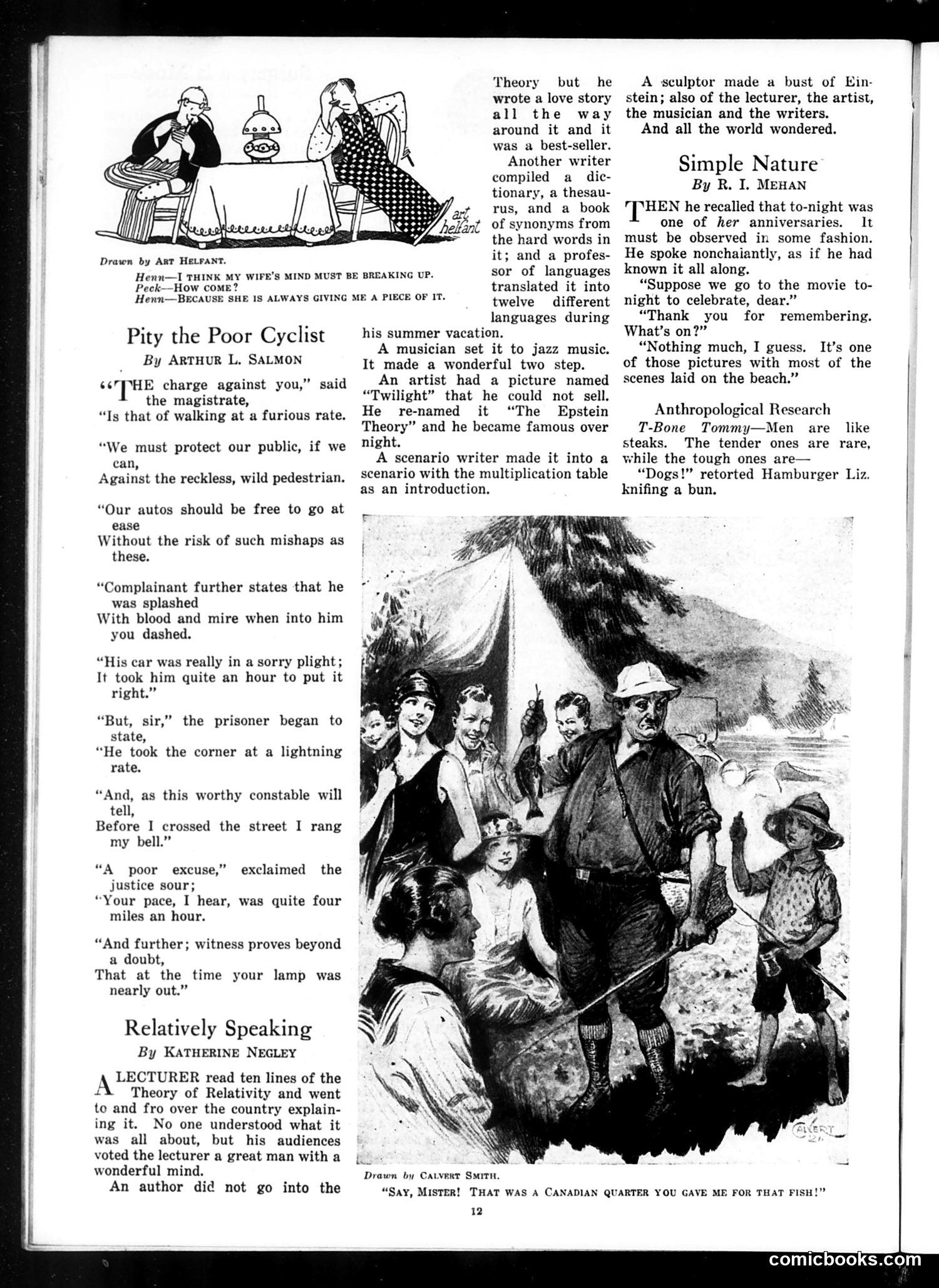Judge — September 3, 1921 — page 12: Judge, 1921-09-03