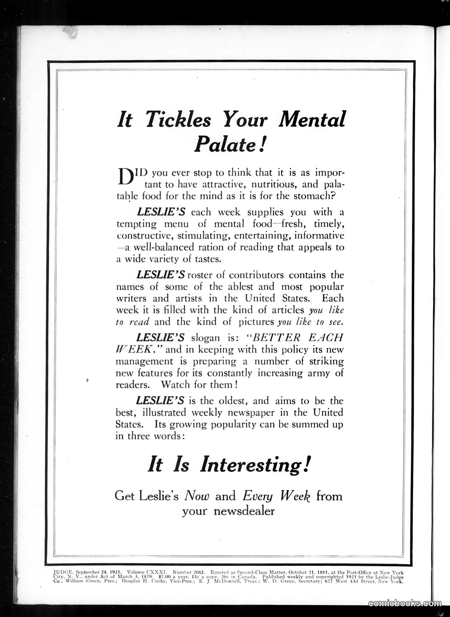 Judge — September 24, 1921 — page 2: Judge, 1921-09-24