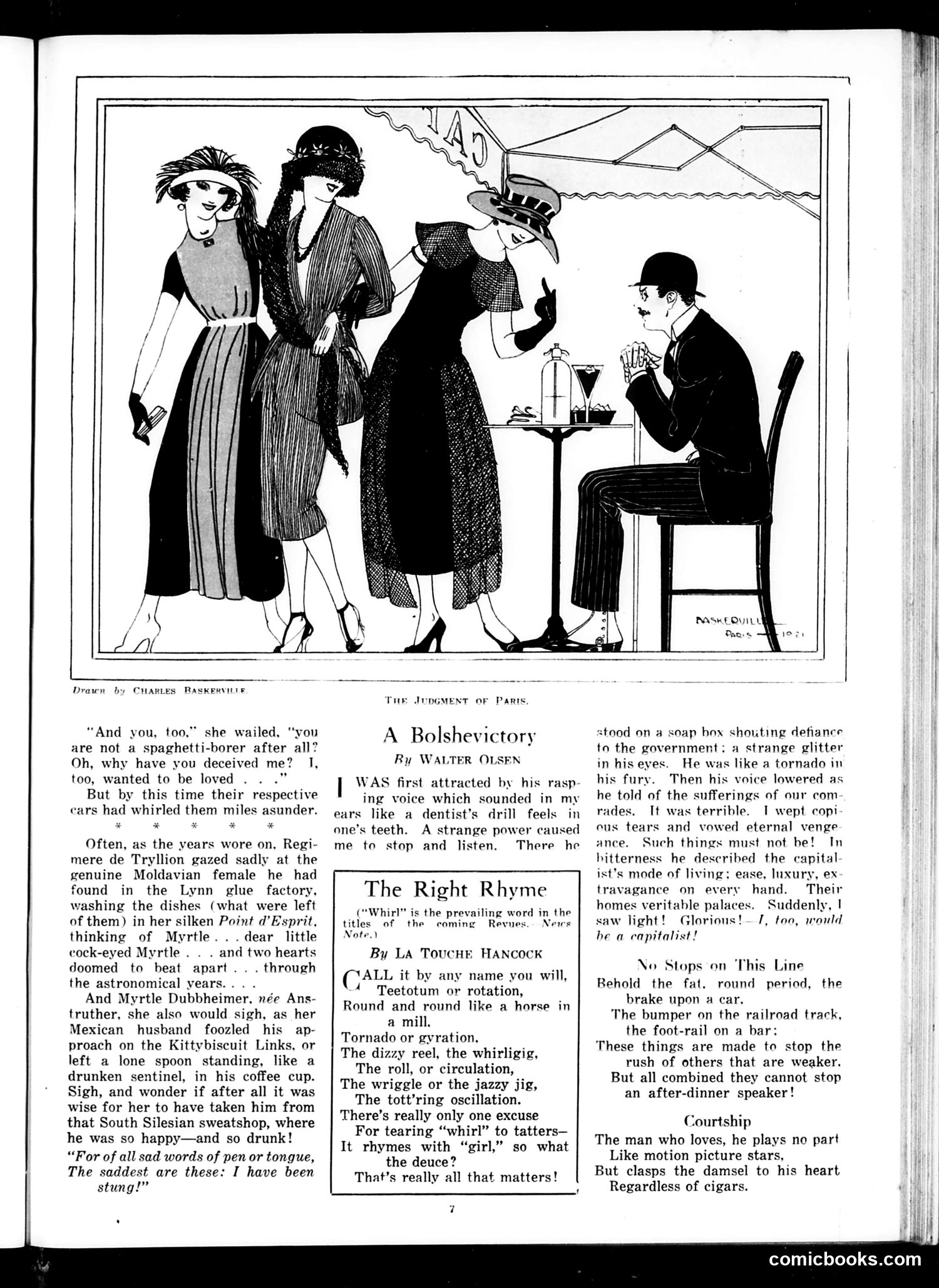 Judge — September 24, 1921 — page 7: Judge, 1921-09-24