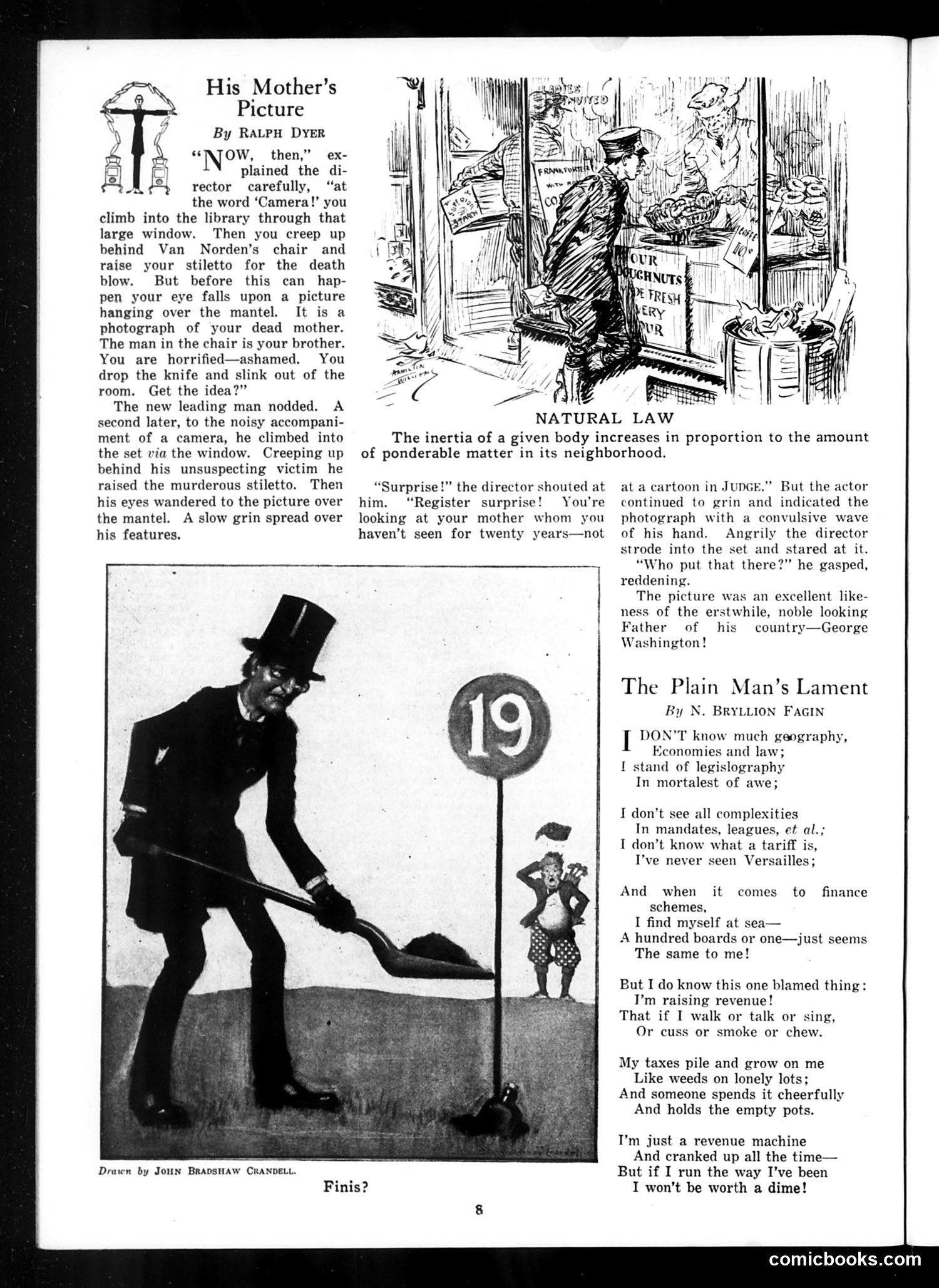 Judge — October 8, 1921 — page 8: Judge, 1921-10-08