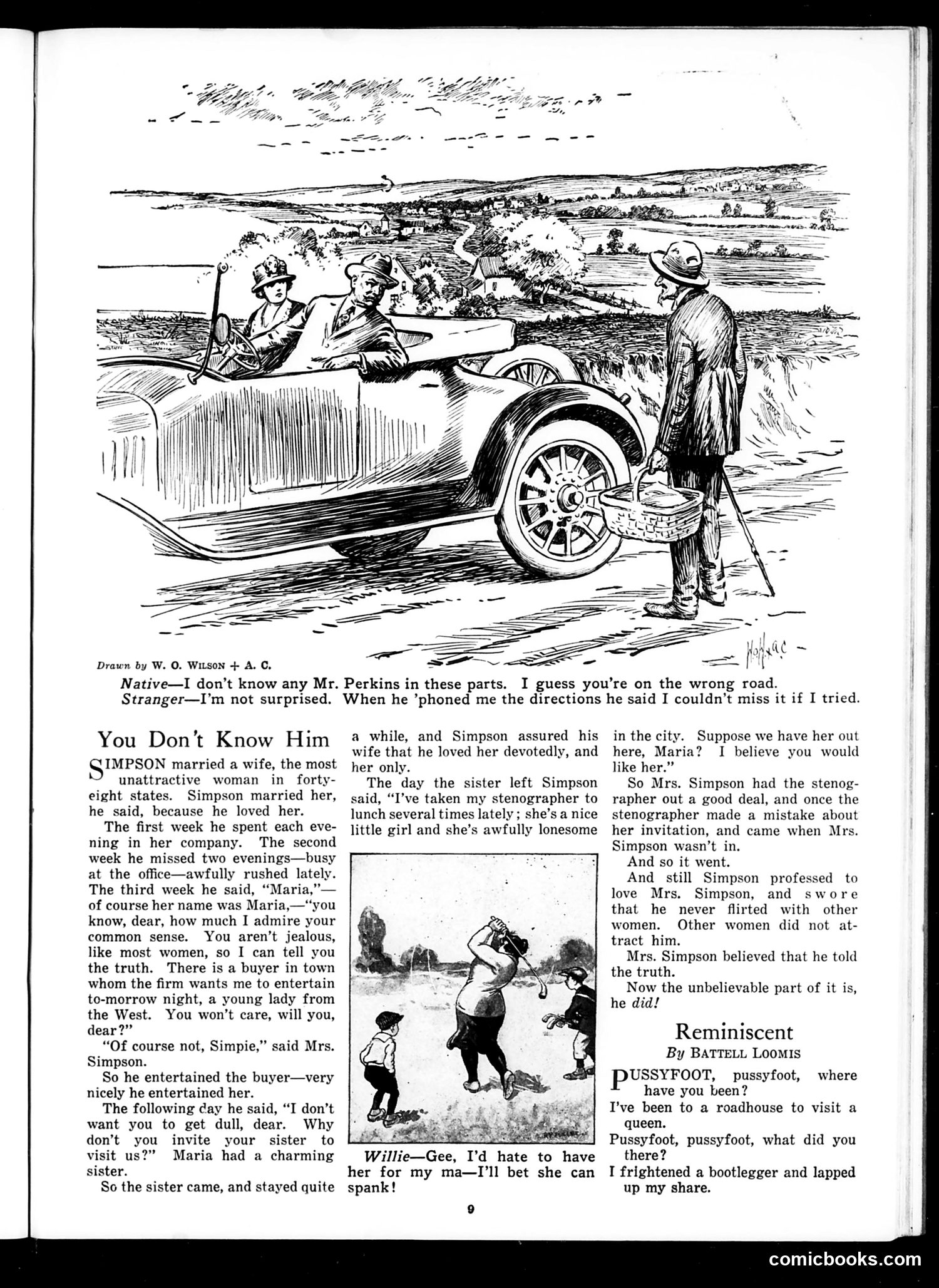 Judge — October 8, 1921 — page 9: Judge, 1921-10-08