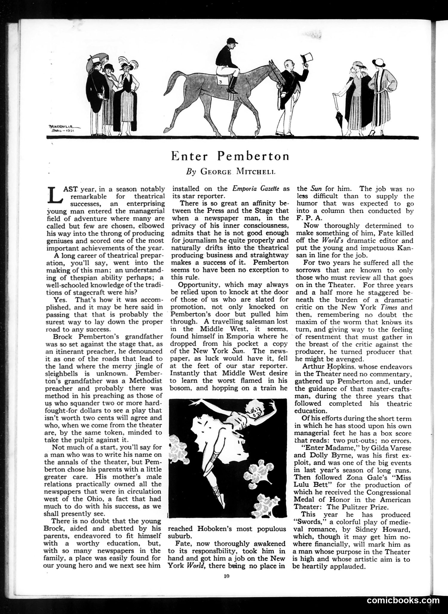 Judge — October 22, 1921 — page 10: Judge, 1921-10-22