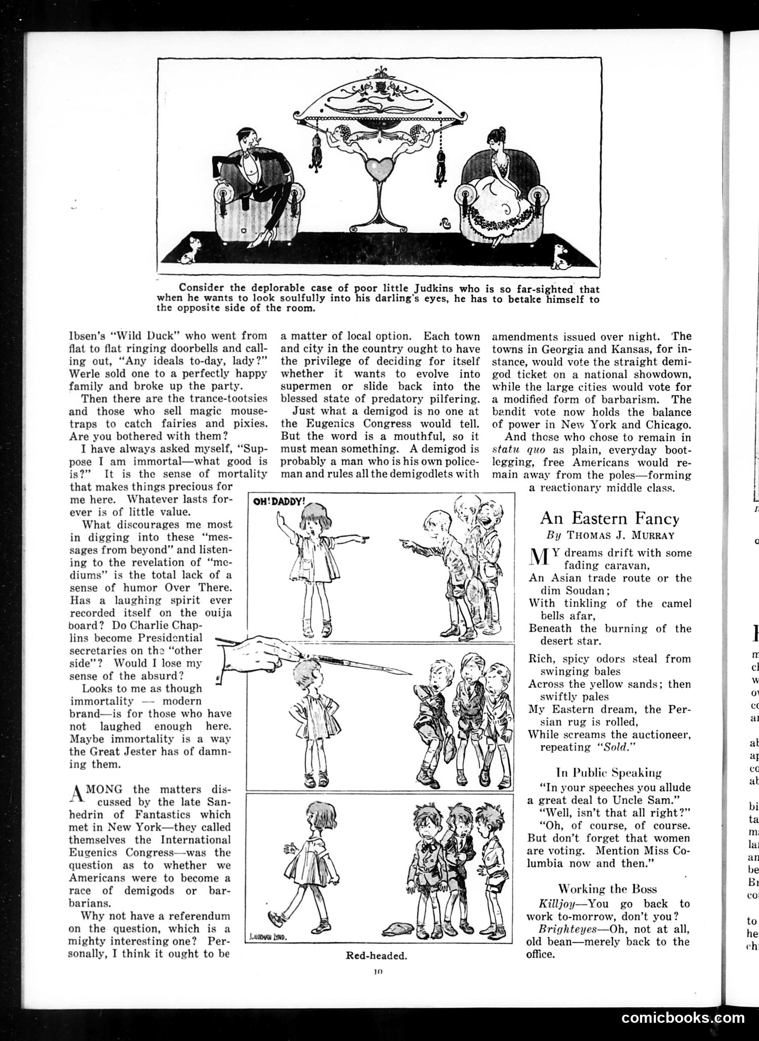 Judge — October 29, 1921 — page 10: Judge, 1921-10-29