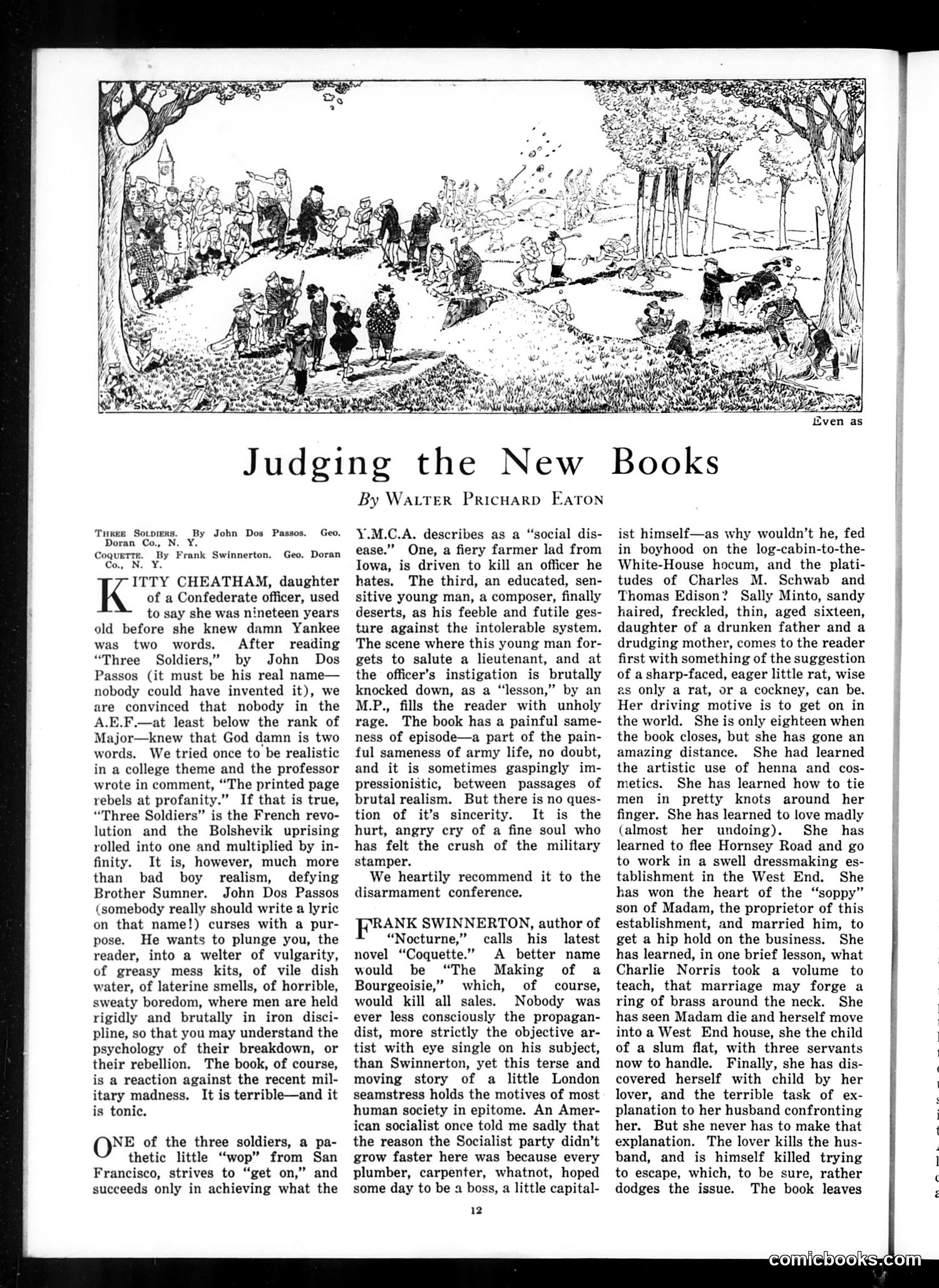 Judge — October 29, 1921 — page 12: Judge, 1921-10-29