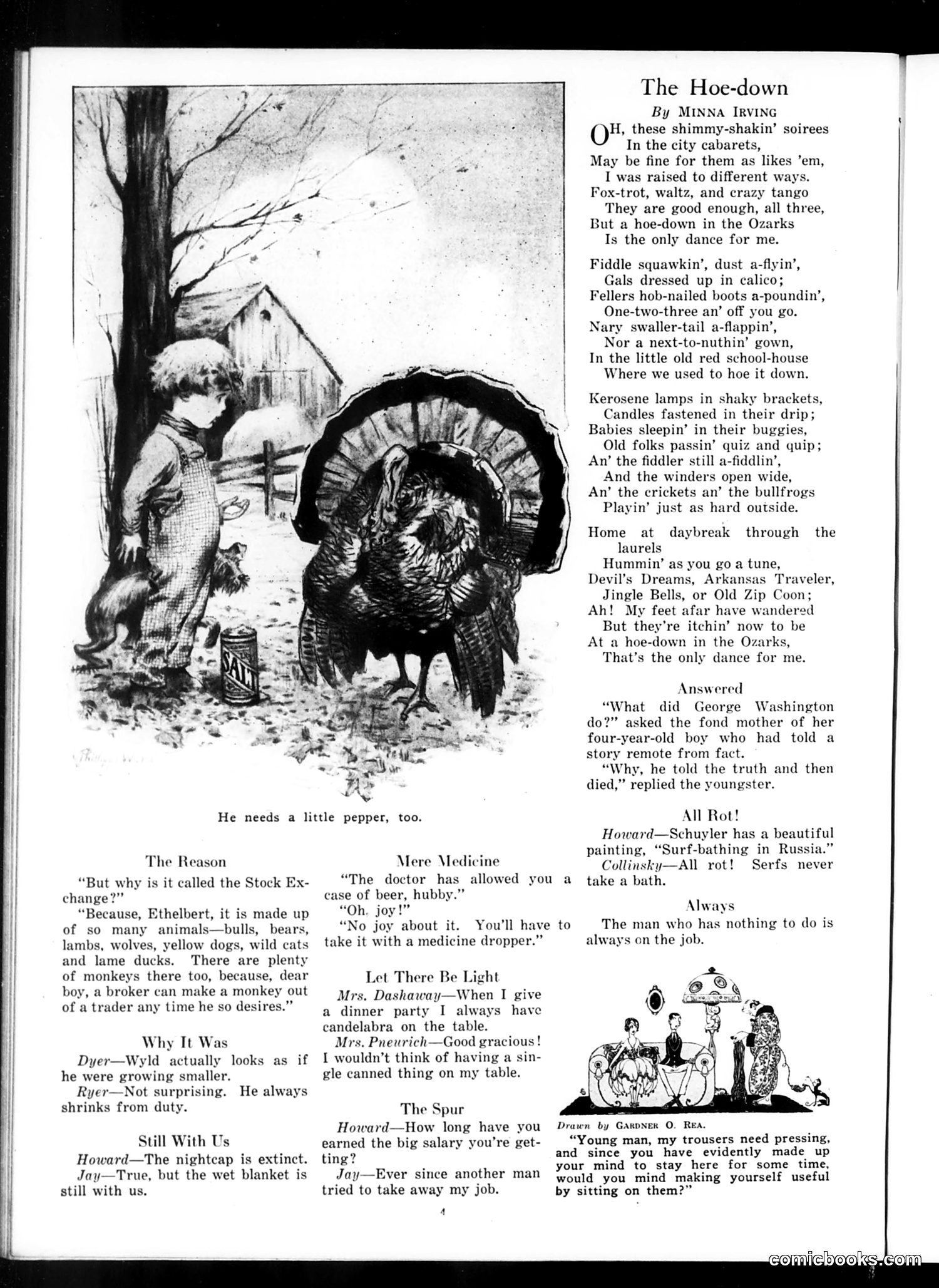 Judge — November 26, 1921 — page 6: Judge, 1921-11-26