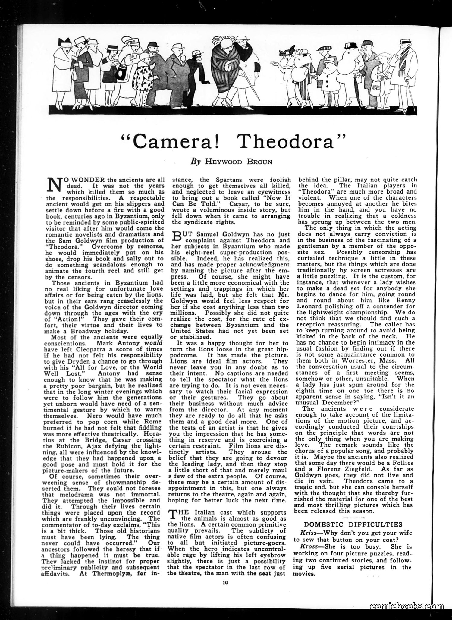 Judge — December 24, 1921 — page 12: Judge, 1921-12-24