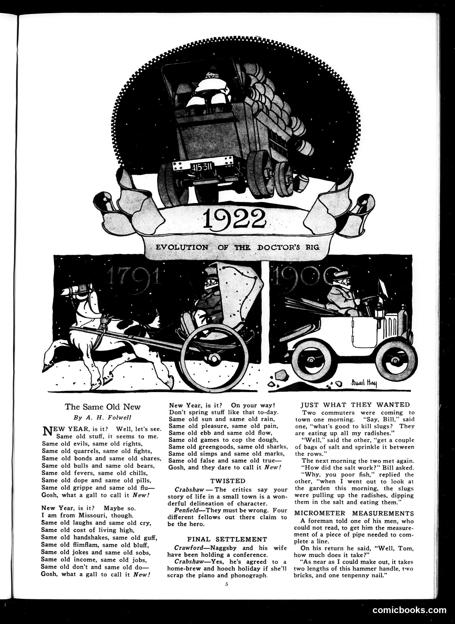 Judge — December 31, 1921 — page 7: Judge, 1921-12-31