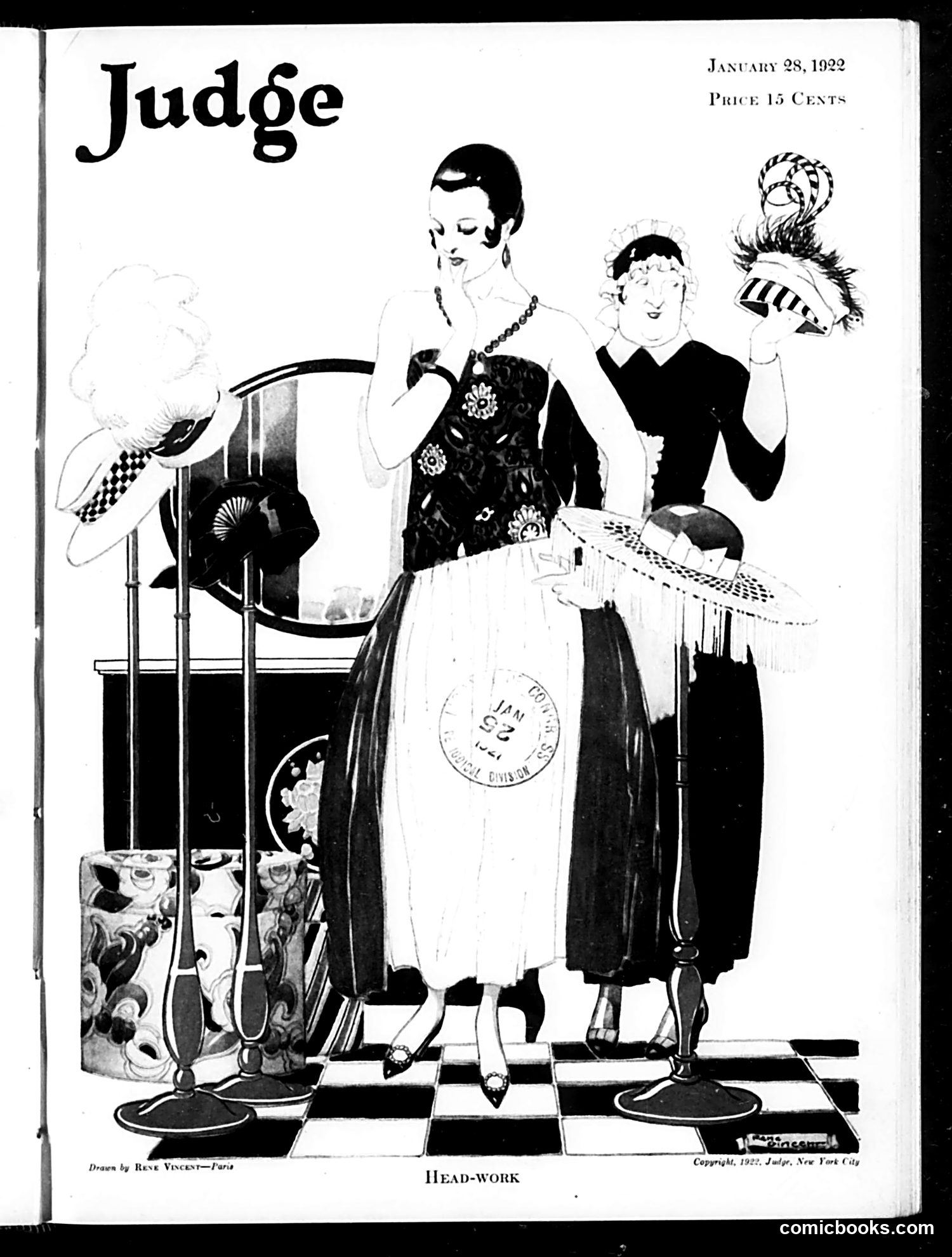 Judge — January 28, 1922 — page 1: Judge, 1922-01-28